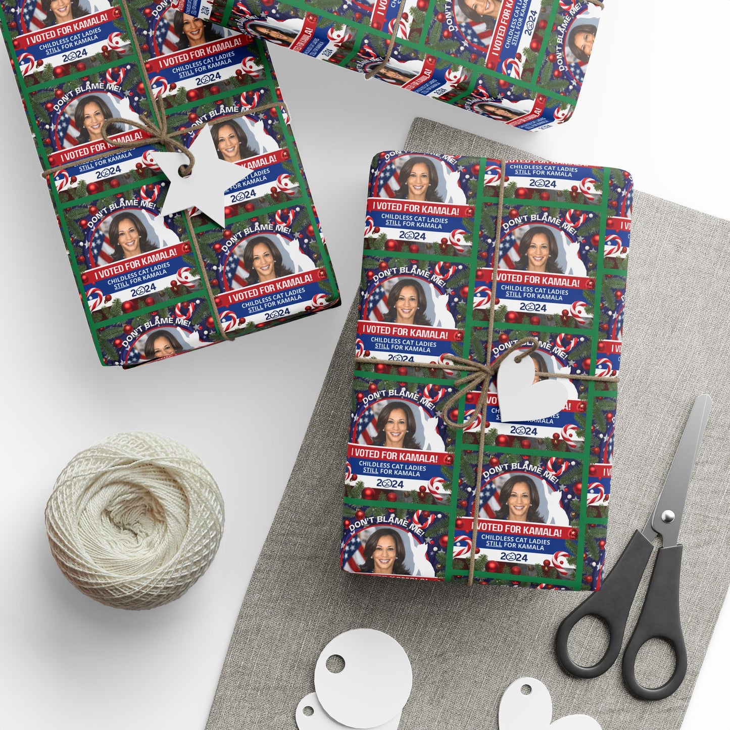 Don't Blame Me - Voted for Kamala Christmas Wrapping Papers