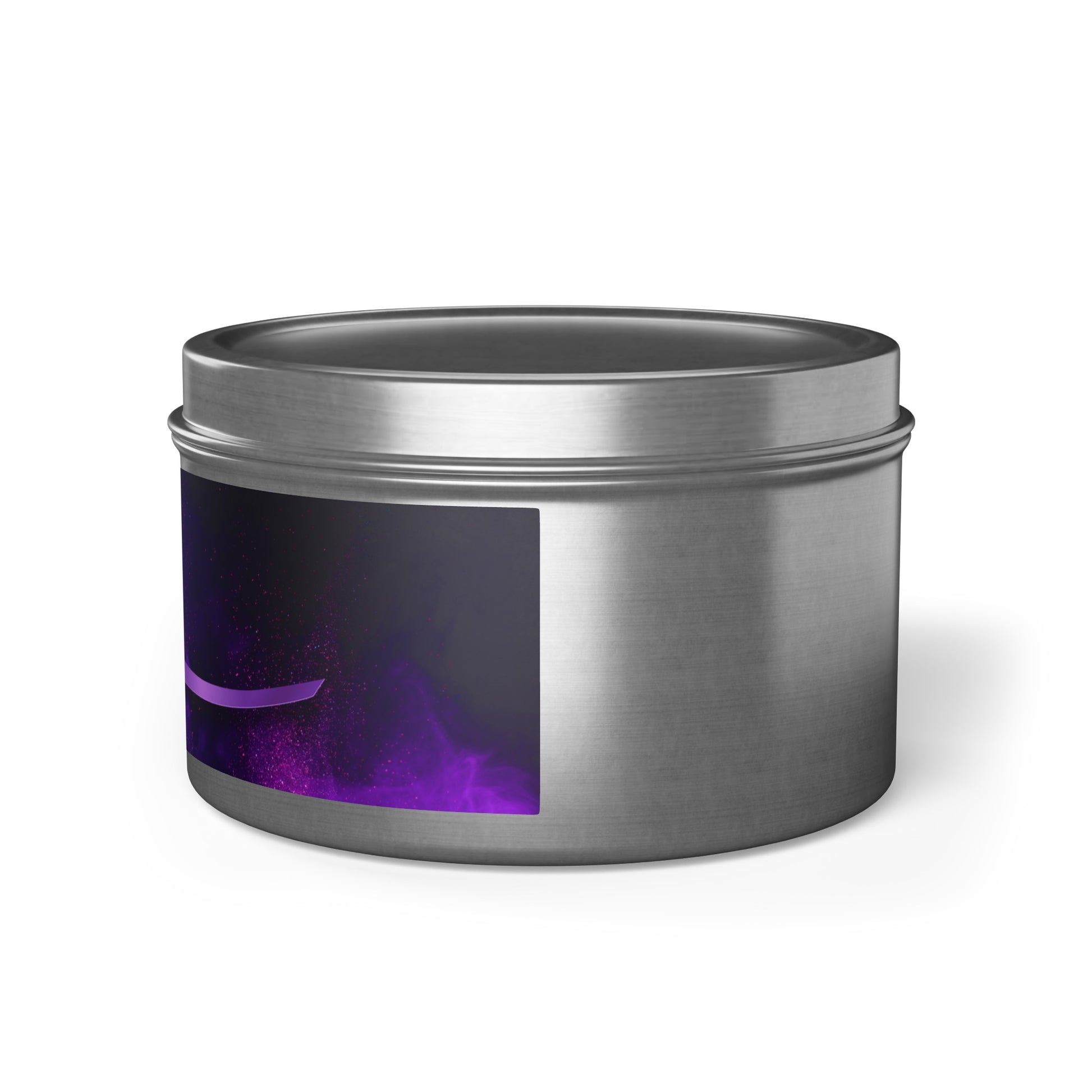 Purple Ribbon Tin Candles - Home Decor - Epileptic Al’s Shop