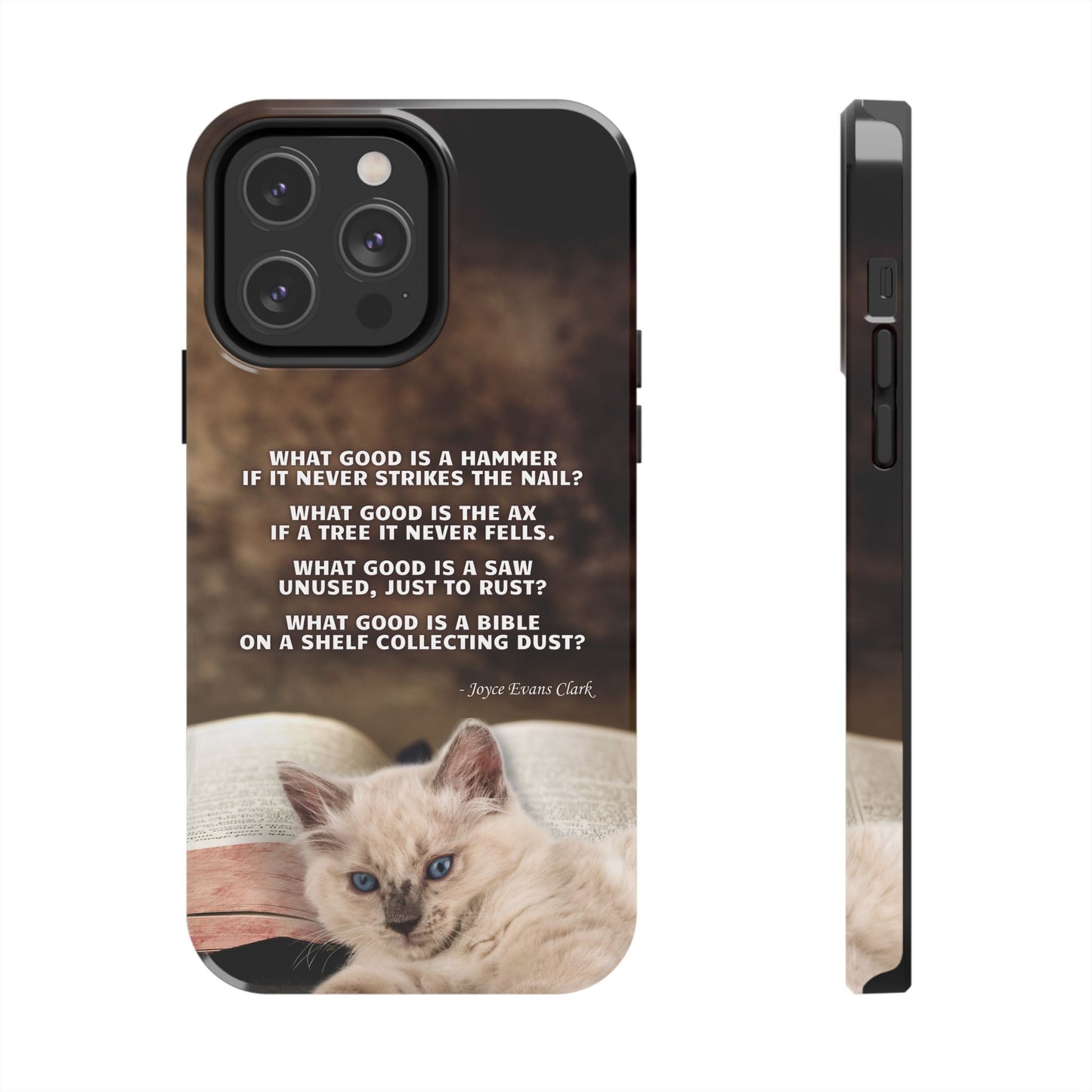 Dusty Bible Tough Phone Cases