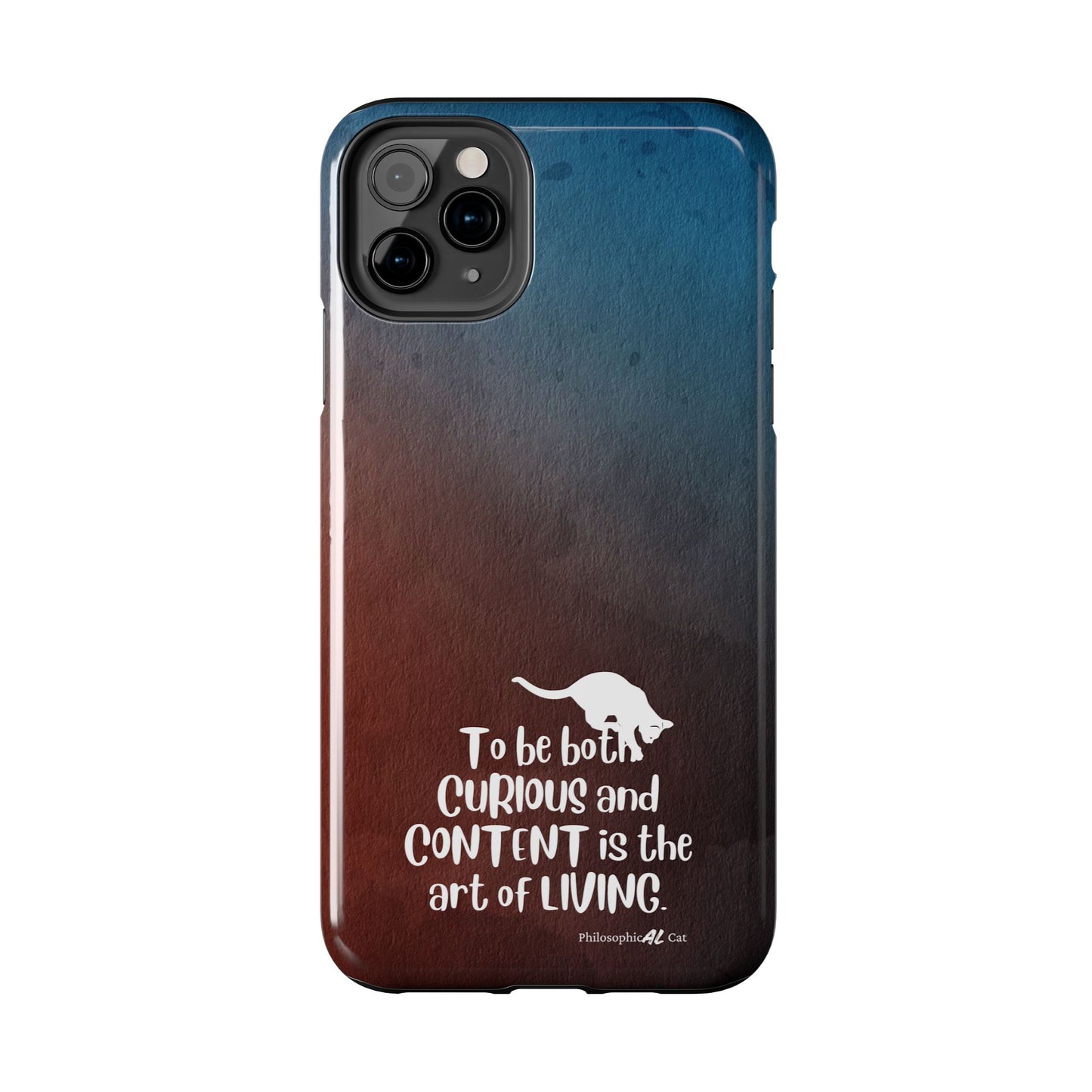 Curious & Content Tough Phone Cases