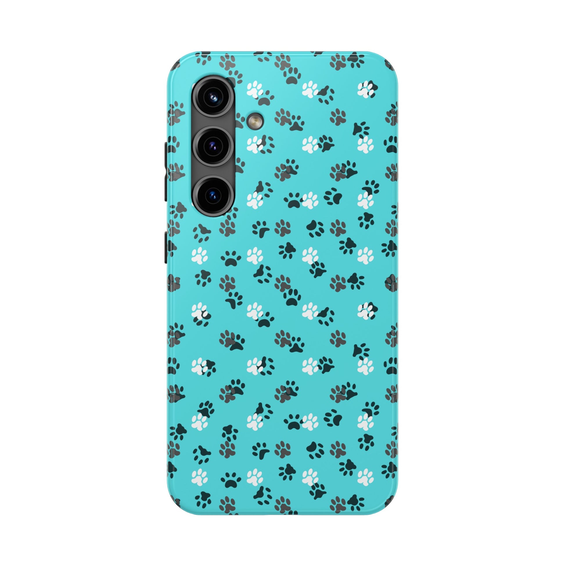 Teal Paws Tough Phone Cases - Phone Case - Epileptic Al’s Shop