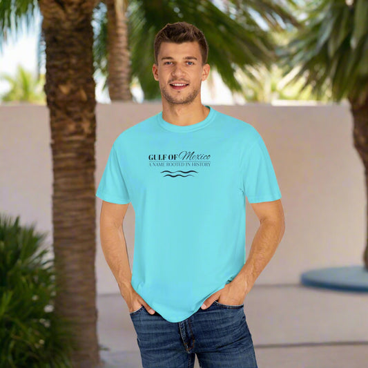 Gulf of Mexico Historical Unisex T-Shirt - Comfortable Garment-Dyed Tee