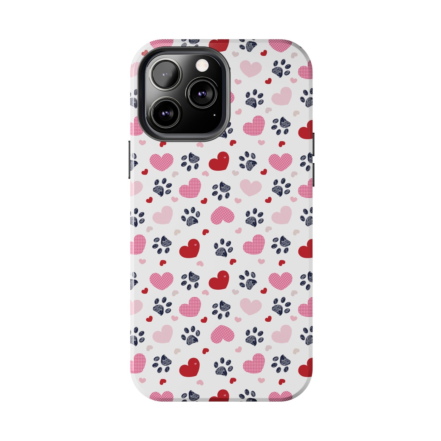 Paws & Hearts Phone Case - Phone Case - Epileptic Al’s Shop