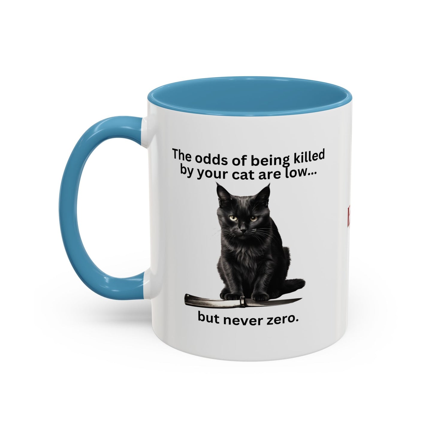 Killer Cat Odds Accent Coffee Mug (11, 15oz)