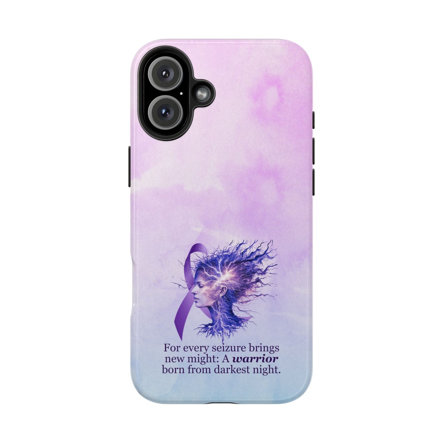 A Warrior is Born Tough Phone Cases