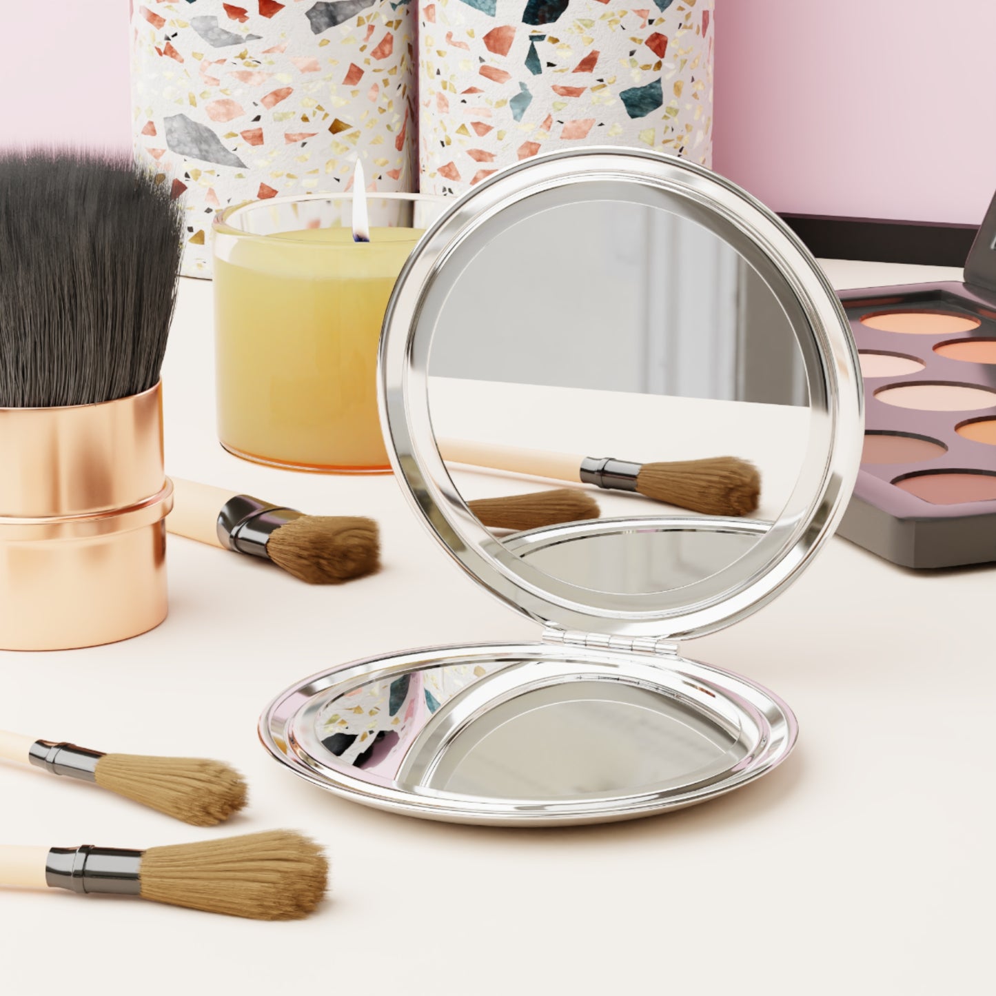 Conceive Believe Achieve Compact Travel Mirror