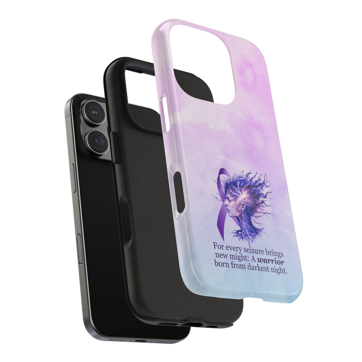 A Warrior is Born Tough Phone Cases