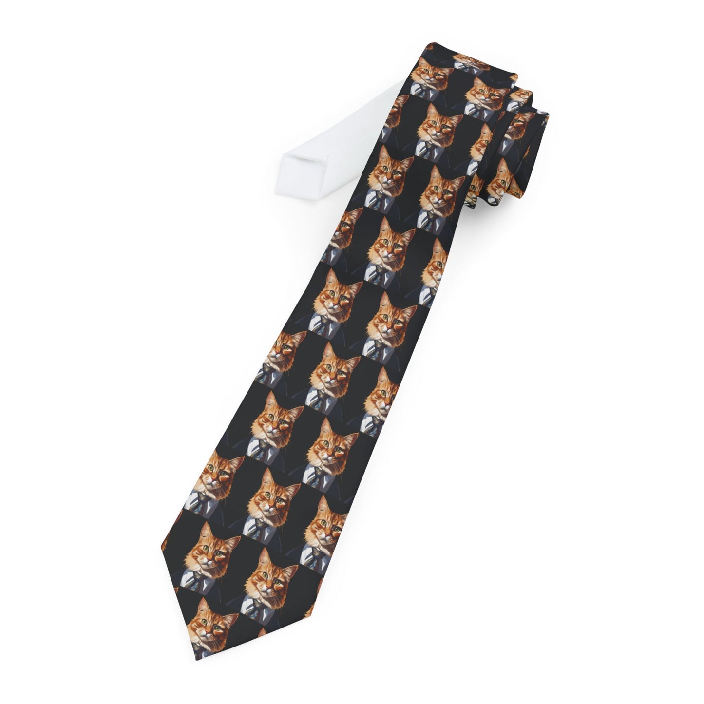 Tie Wearing Cats Necktie