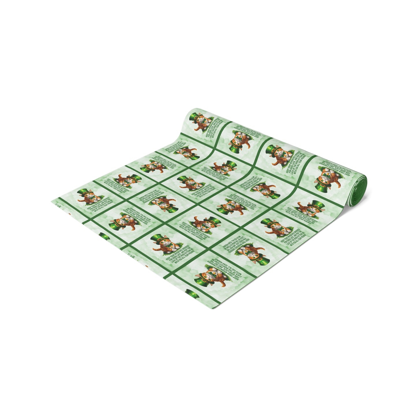 Irish Kitten Wish Table Runner