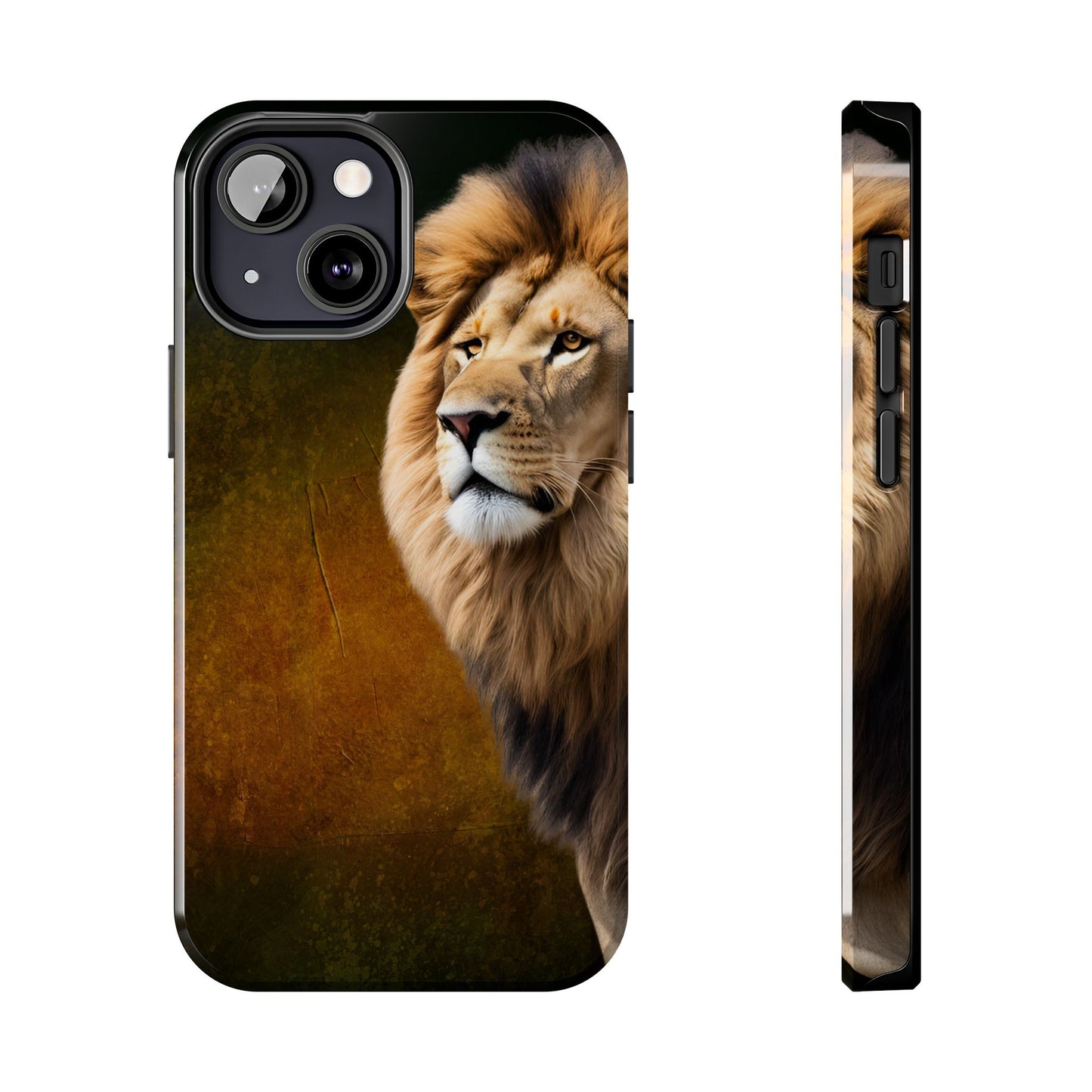 Majestic Lion Tough Phone Case - Durable Protection for Wildlife Lovers