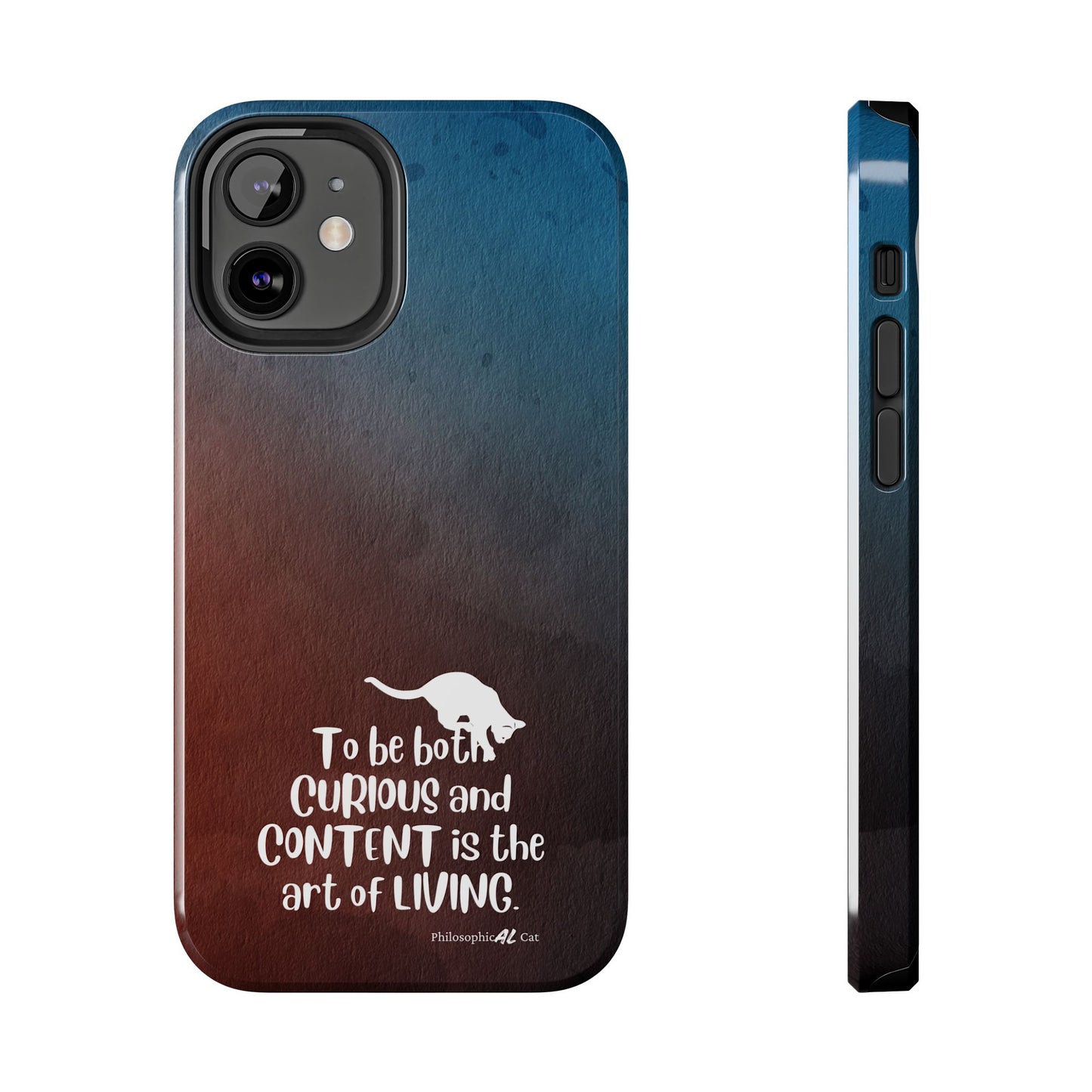 Curious & Content Tough Phone Cases