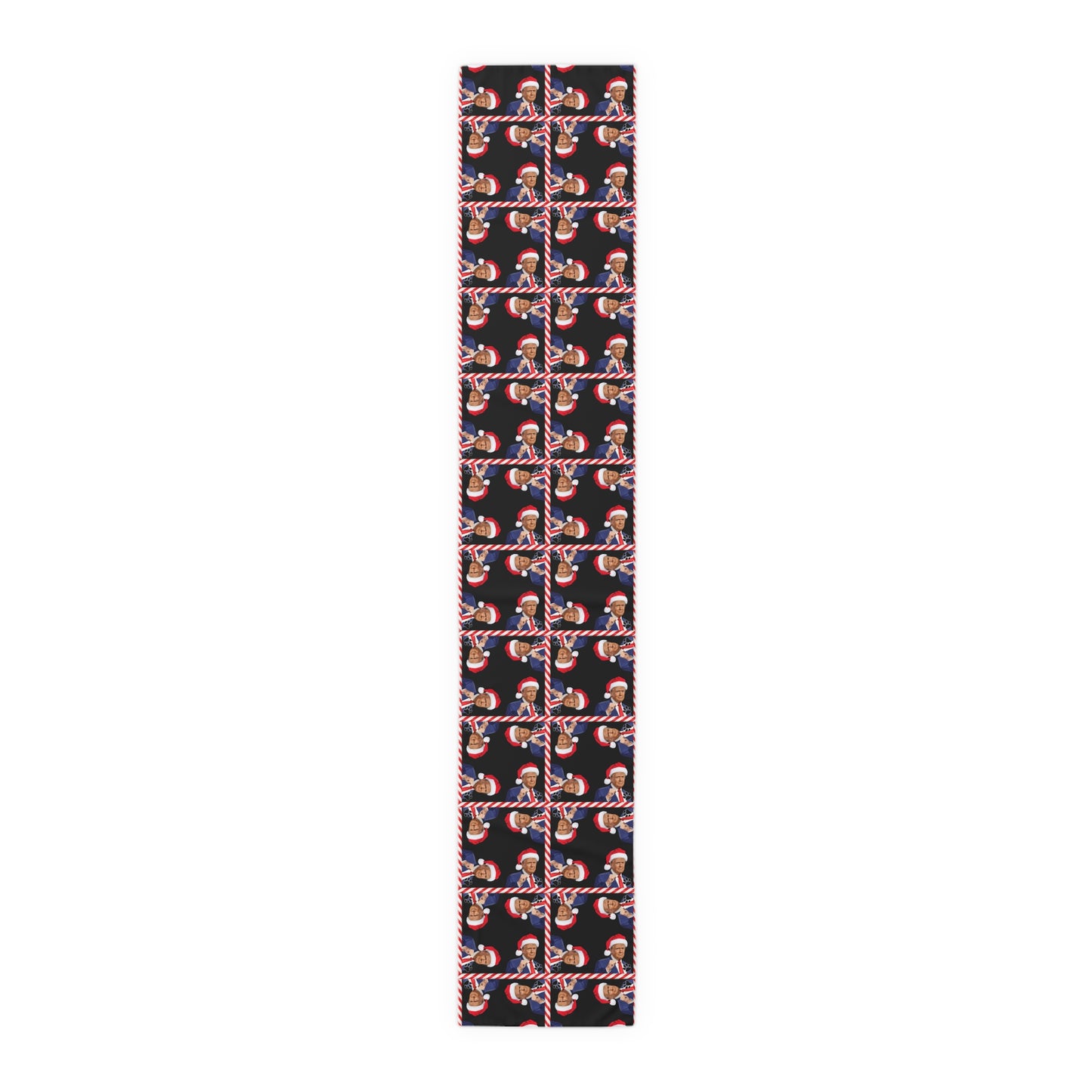 Trump Novelty Christmas Table Runner (Cotton, Poly)