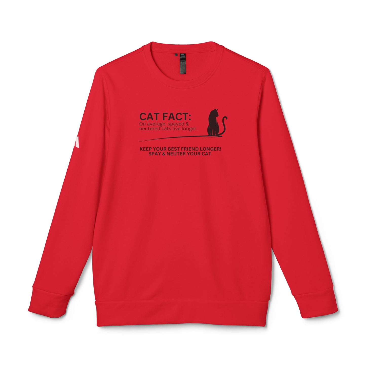 Spay & Neuter adidas Unisex Fleece Crewneck Sweatshirt