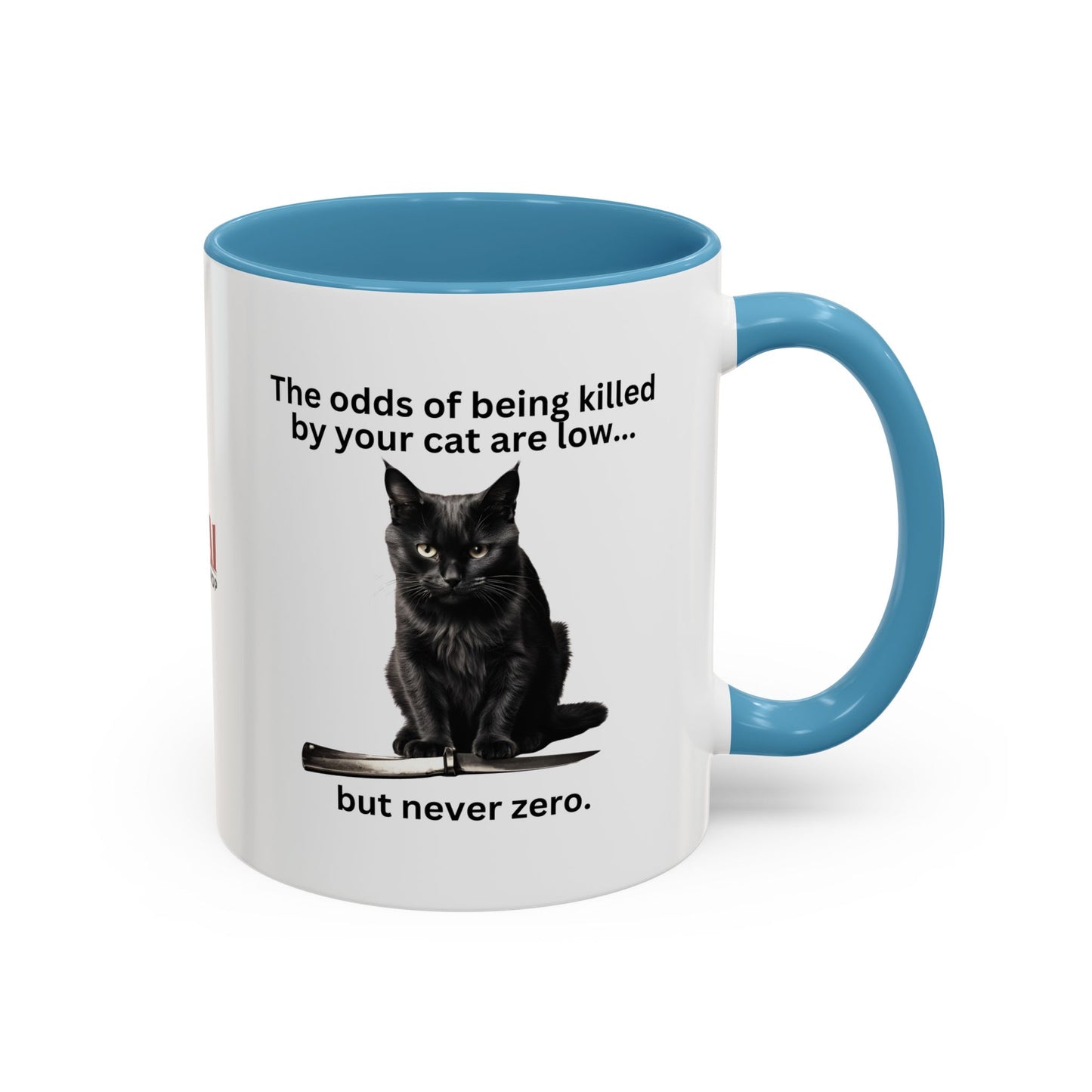 Killer Cat Odds Accent Coffee Mug (11, 15oz)