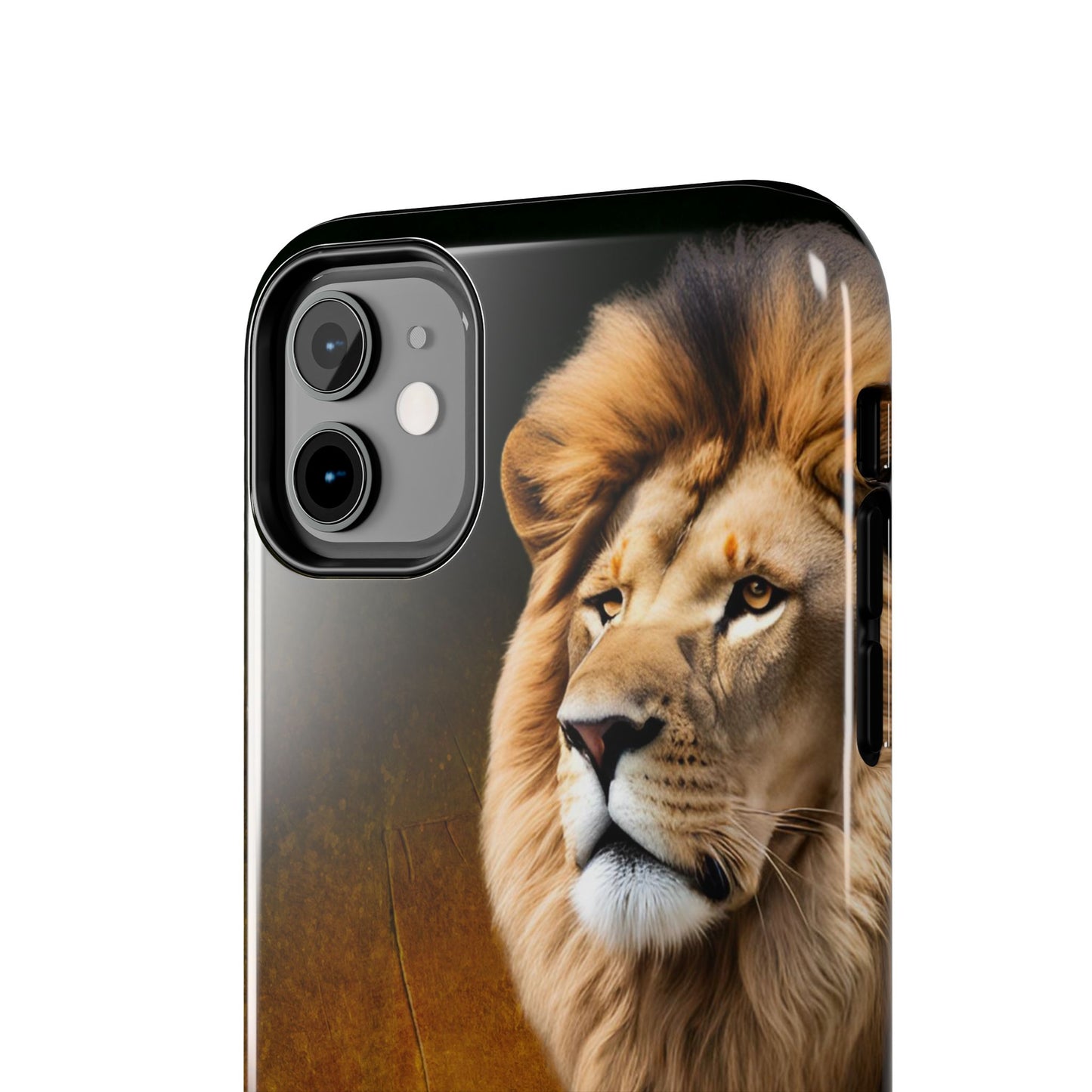 Majestic Lion Tough Phone Case - Durable Protection for Wildlife Lovers