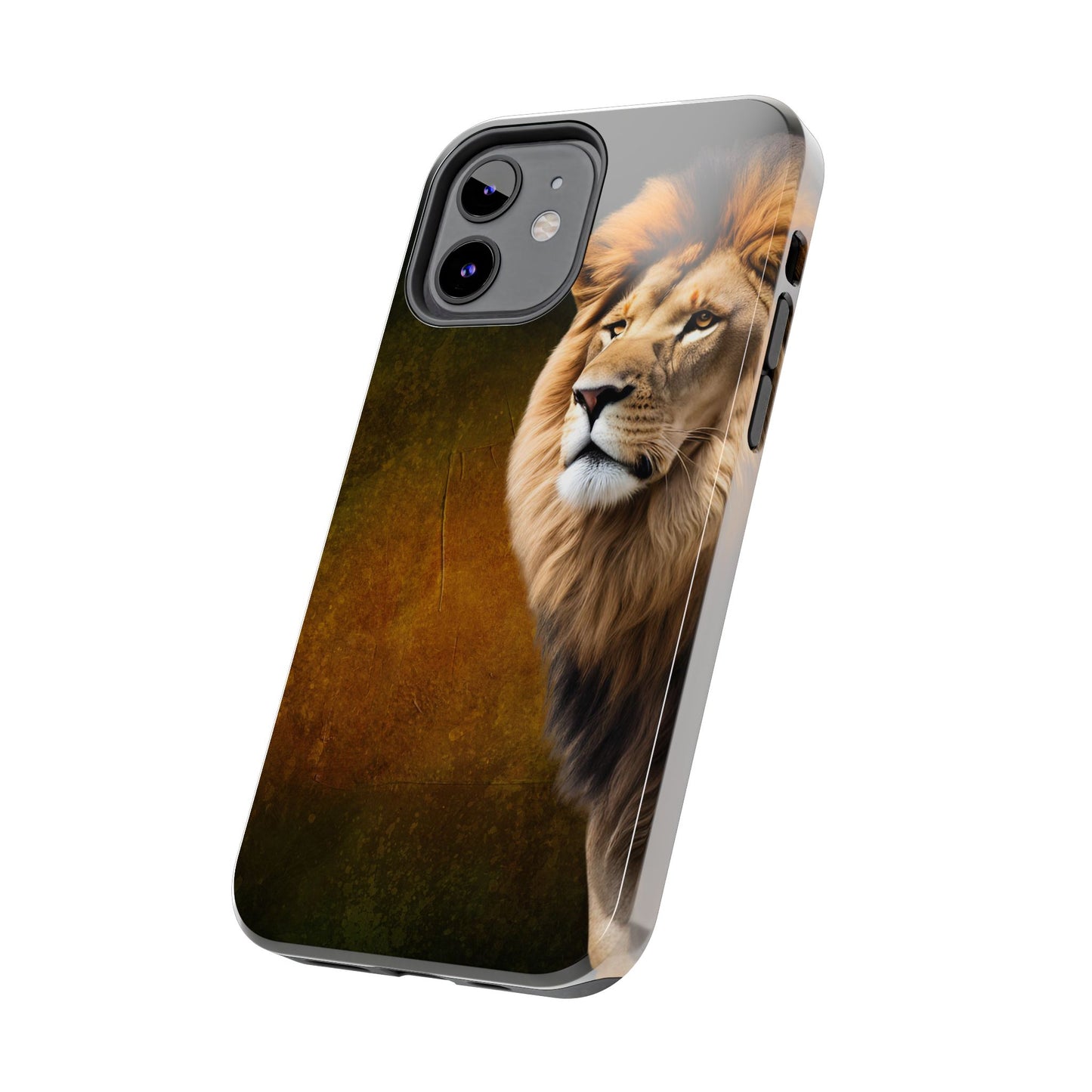 Majestic Lion Tough Phone Case - Durable Protection for Wildlife Lovers