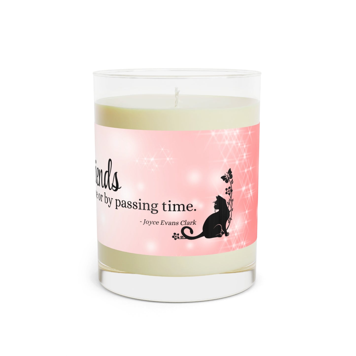 True Friends Scented Candle - Full Glass, 11oz