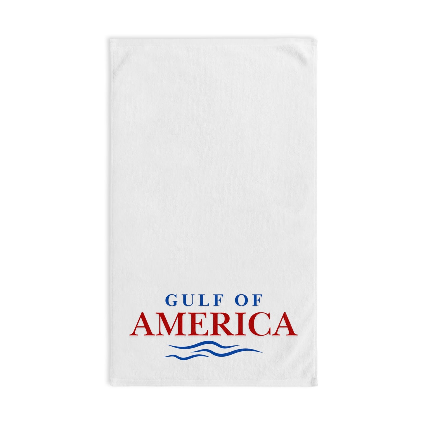 Gulf of America Hand Towel - Coastal Home Decor for Beach Lovers