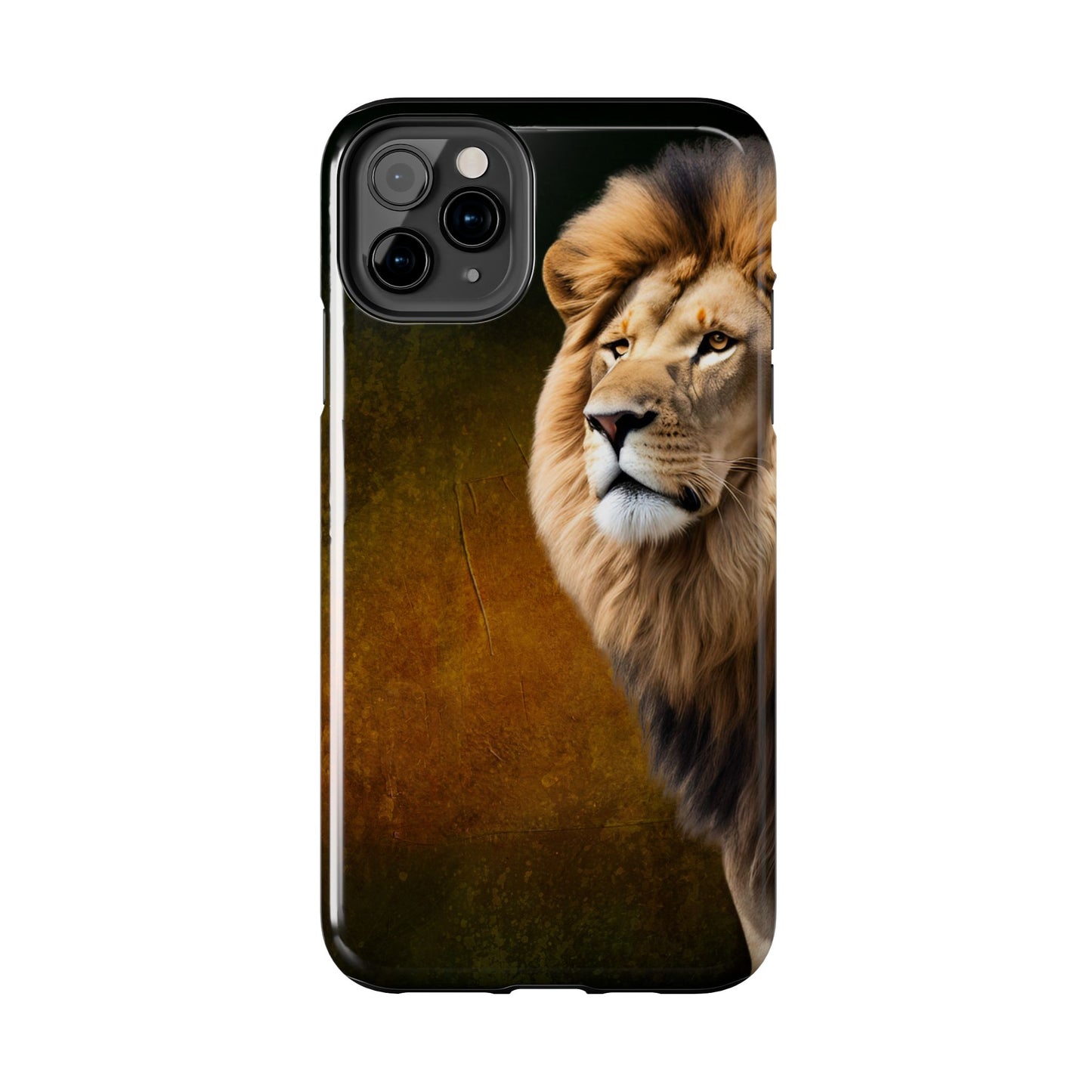 Majestic Lion Tough Phone Case - Durable Protection for Wildlife Lovers