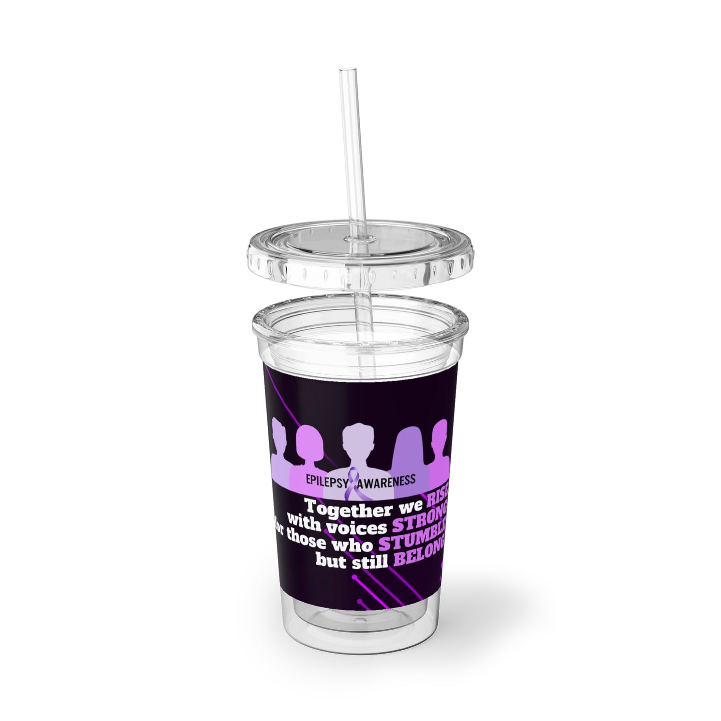 Together We Rise Suave Acrylic Cup