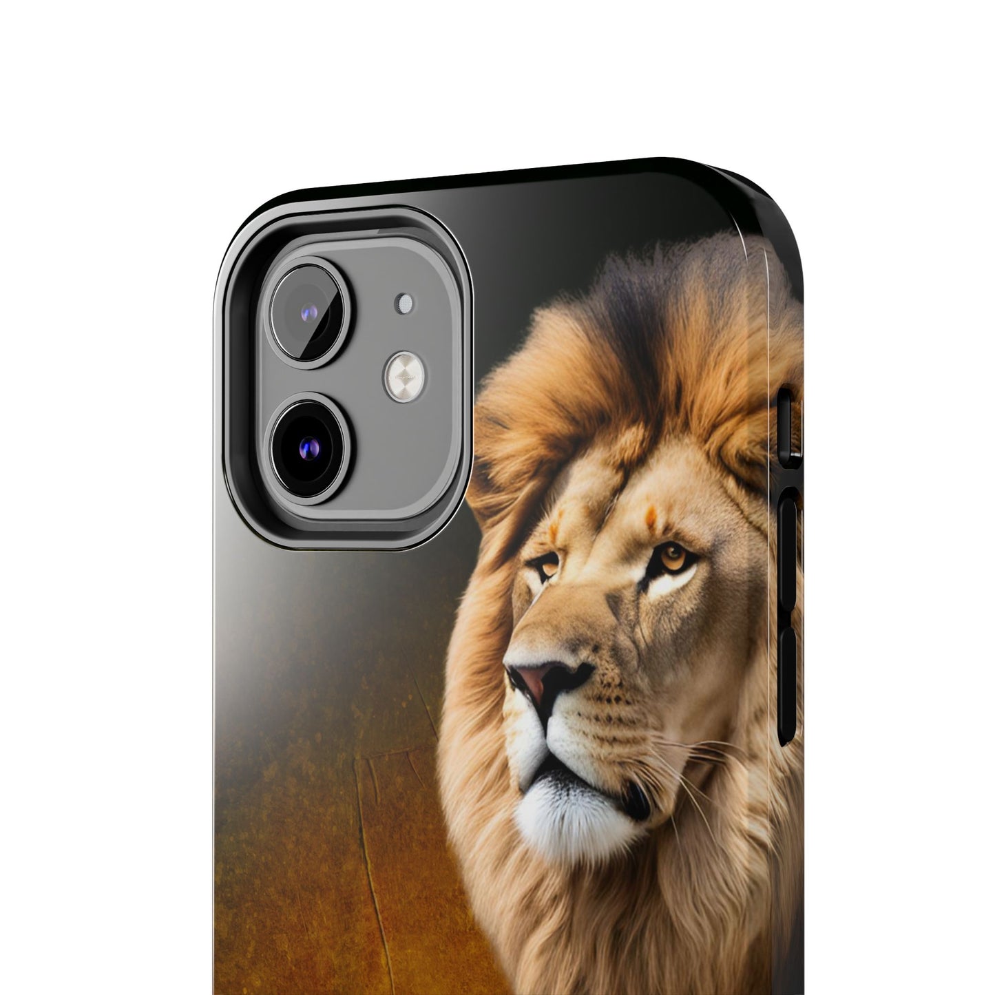 Majestic Lion Tough Phone Case - Durable Protection for Wildlife Lovers