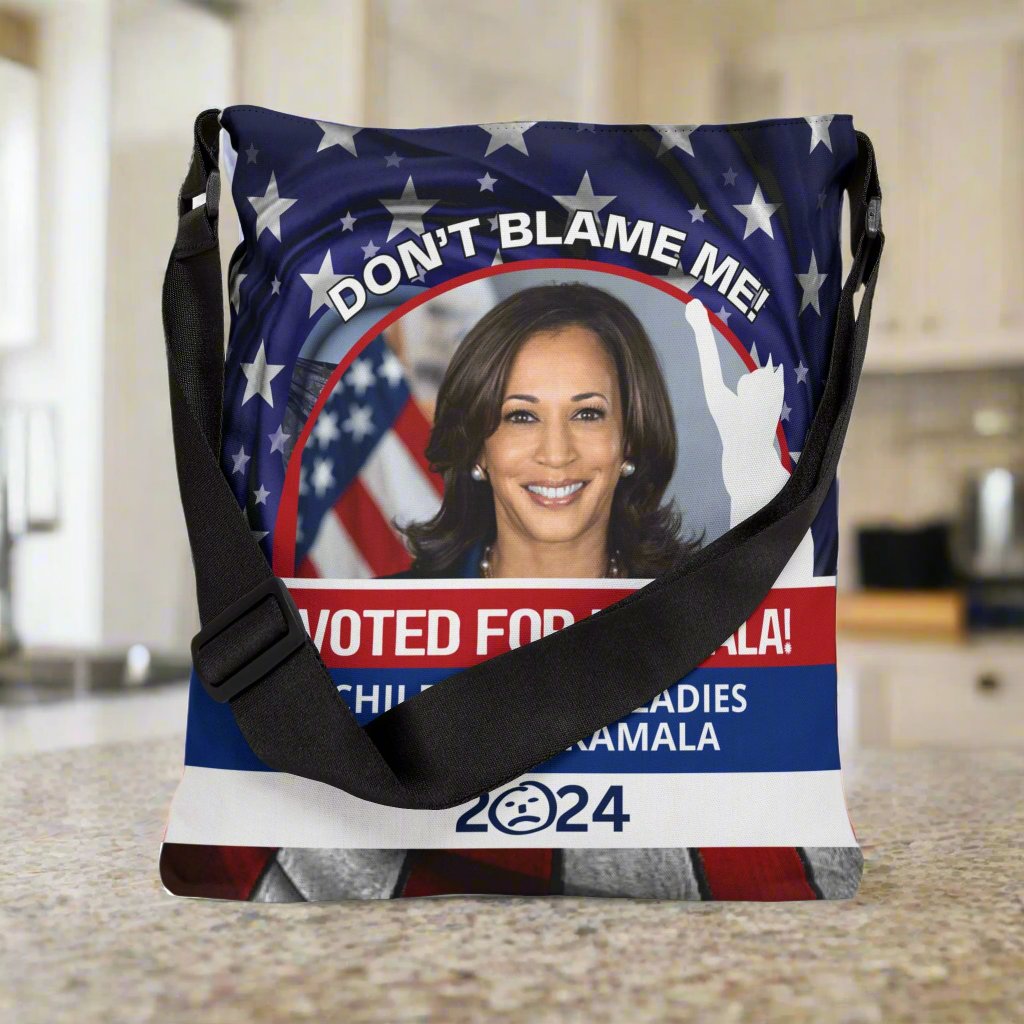 Don't Blame Me - Voted for Kamala Adjustable Tote Bag