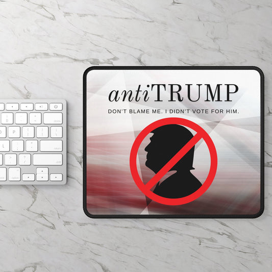 Anti-Trump Gaming Mouse Pad | Political Statement Desk Accessory Printify