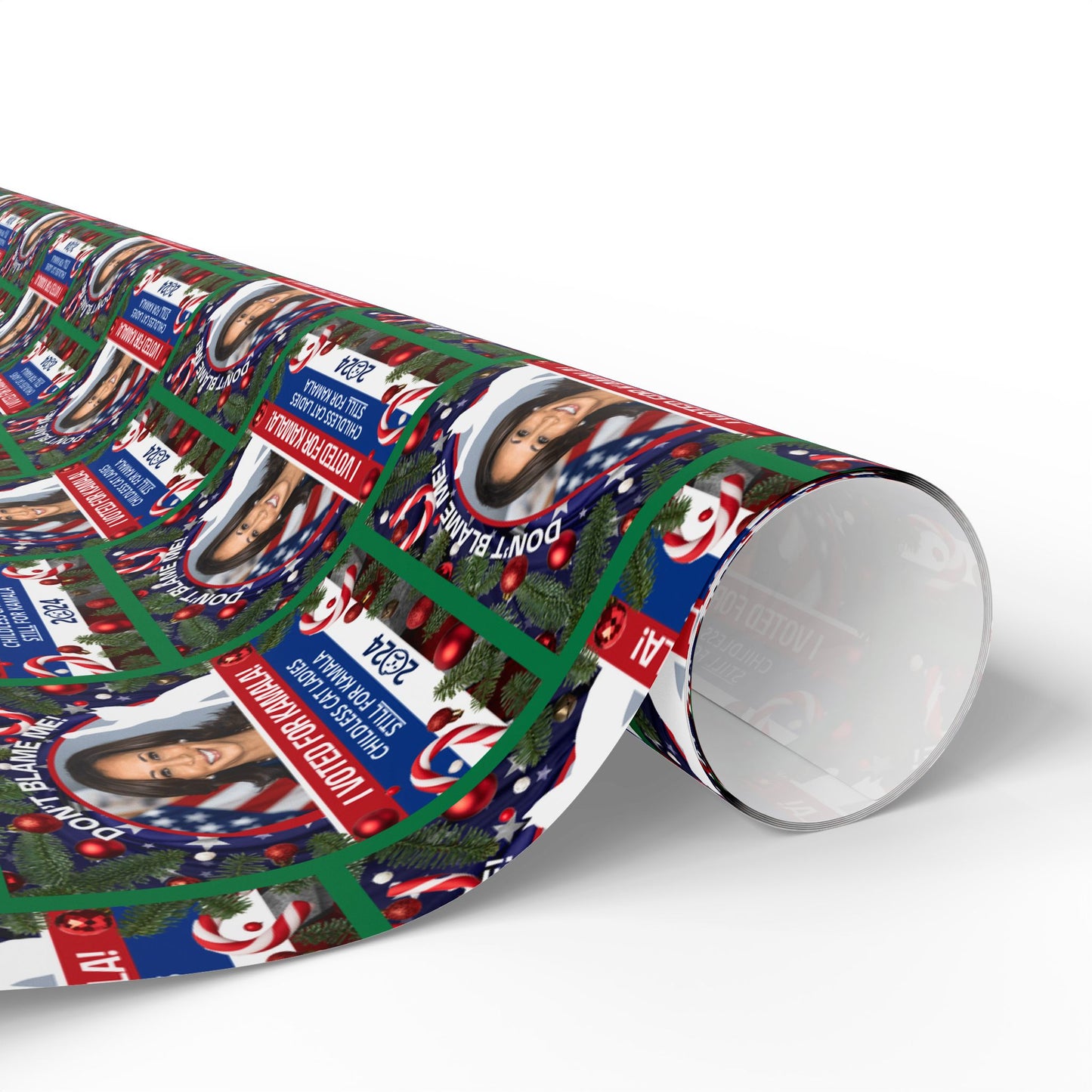 Don't Blame Me - Voted for Kamala Christmas Wrapping Papers