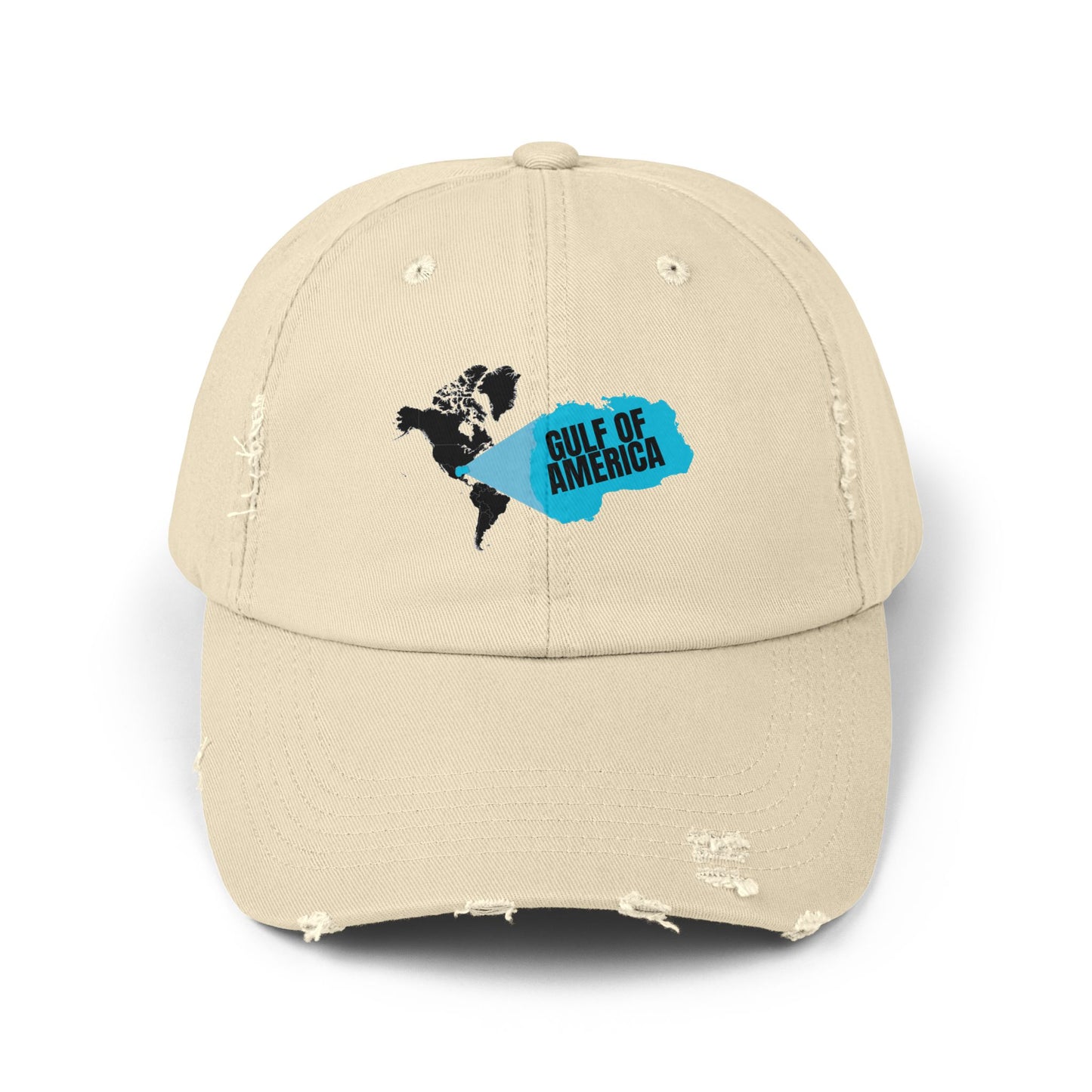 Gulf of America Distressed Unisex Cap