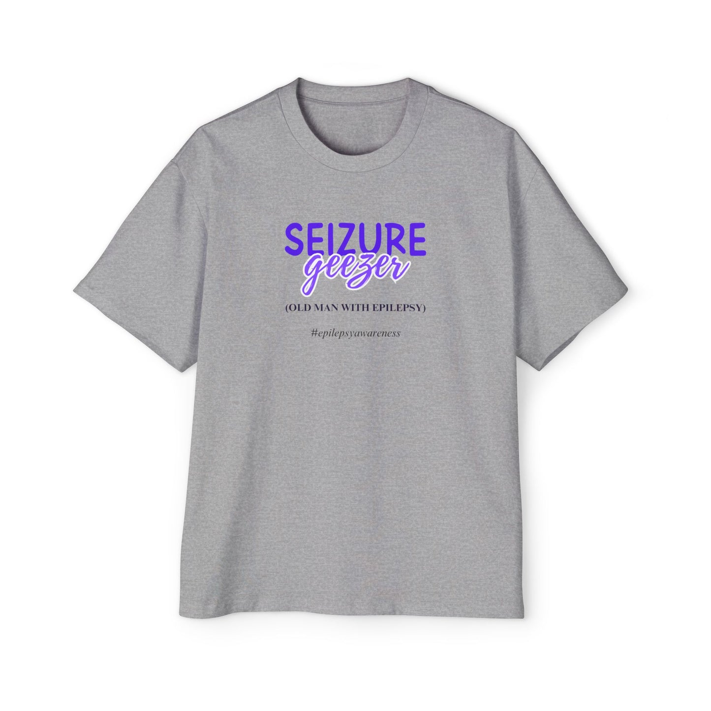 Seizure Awareness Oversized Tee for Seizure Geezers