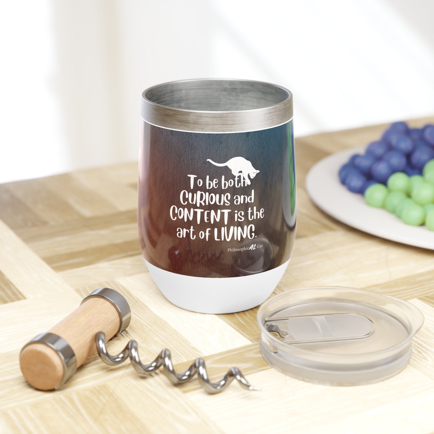 Curious & Content Chill Wine Tumbler