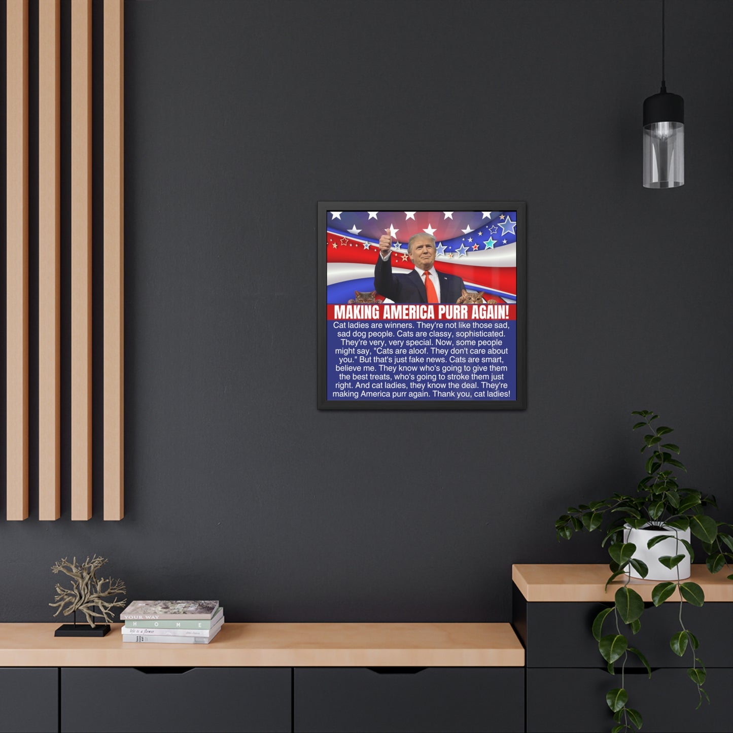 Making America Purr Again Framed Posters