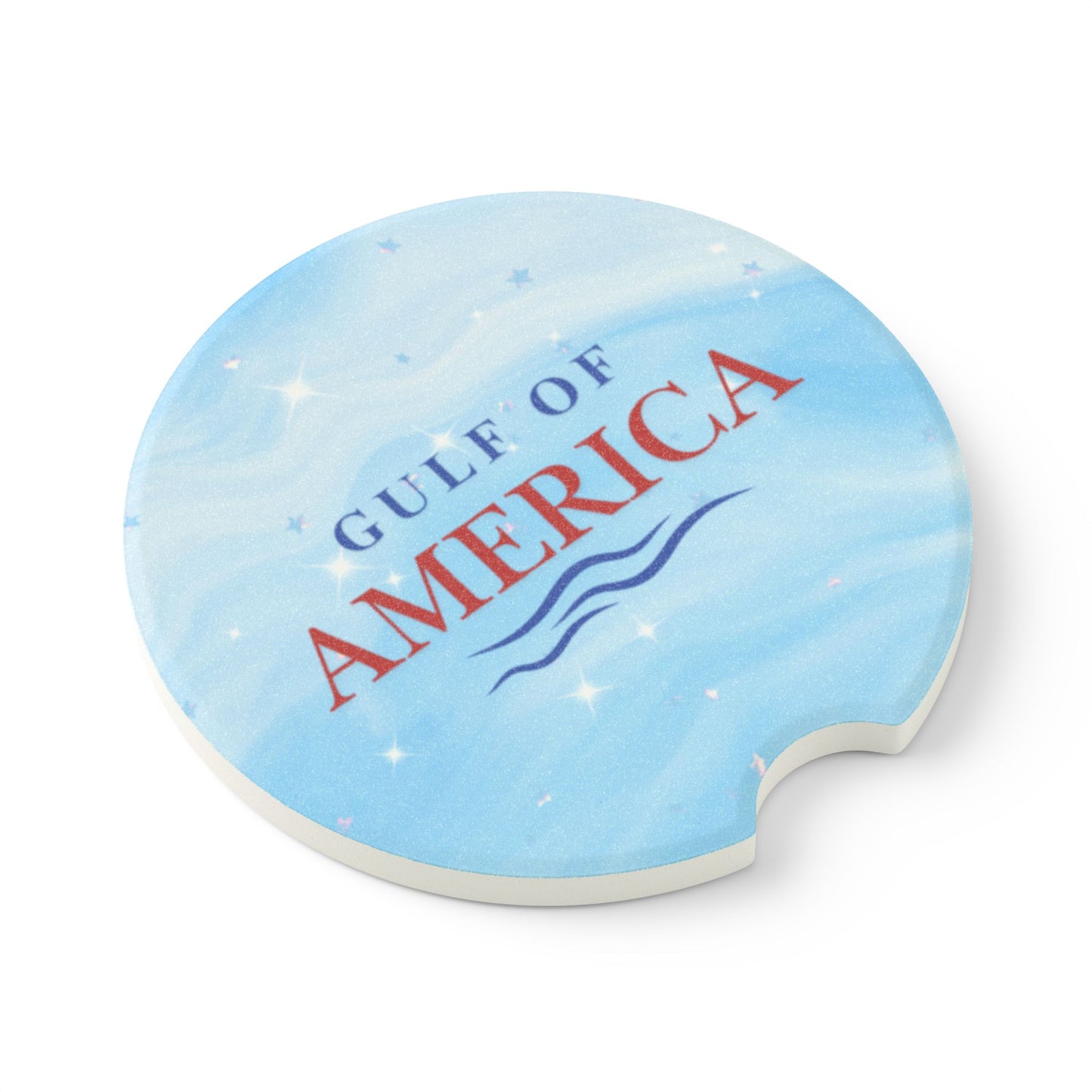 Gulf of America Soapstone Car Coaster