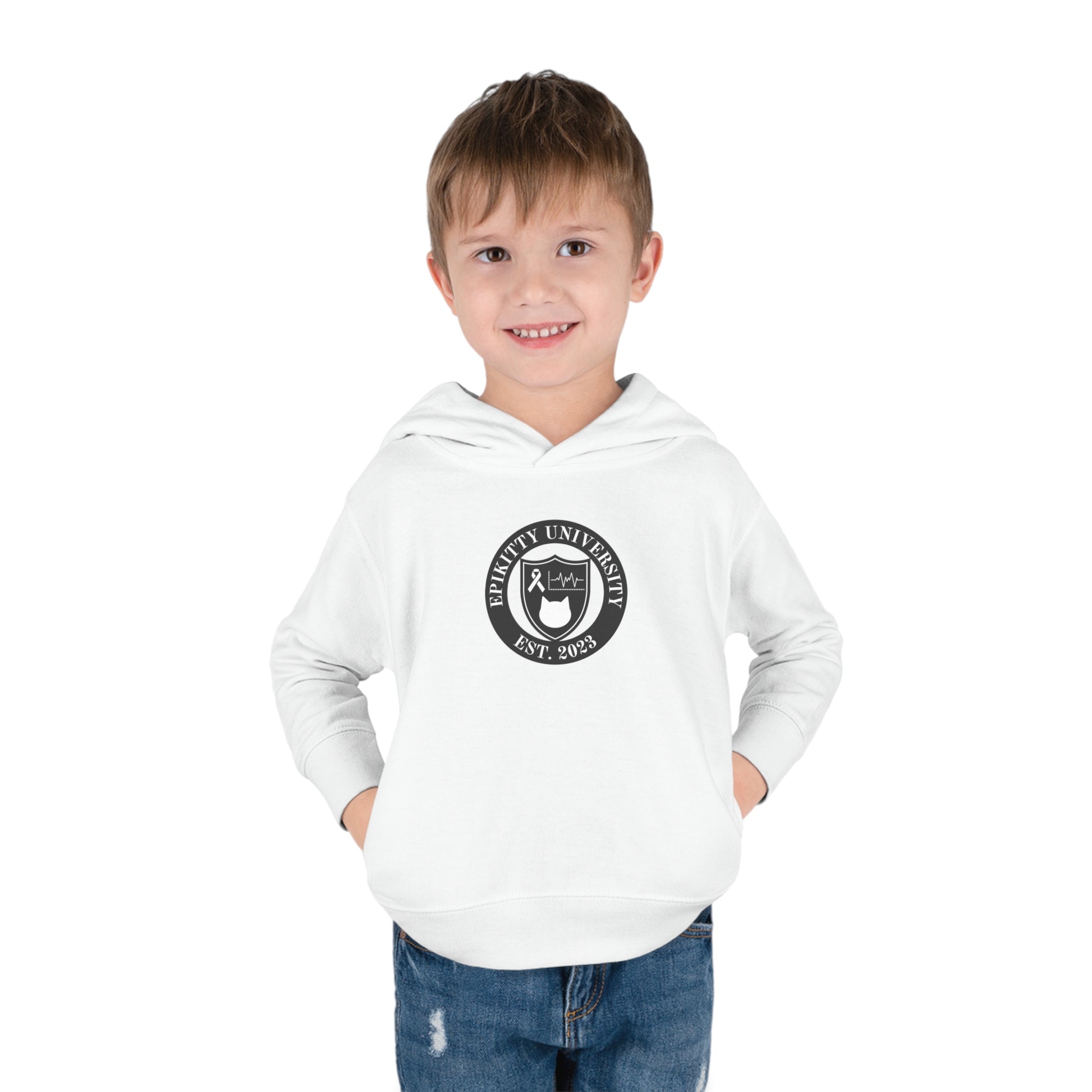 EpiKitty U Toddler Pullover Fleece Hoodie - Kids clothes - Epileptic Al’s Shop