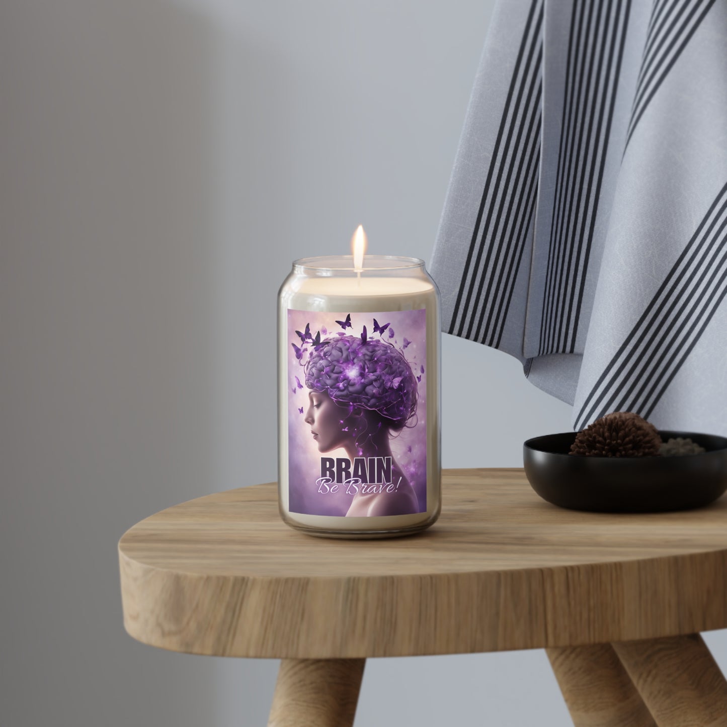 Beautiful Brain Be Brave Scented Candle, 13.75oz