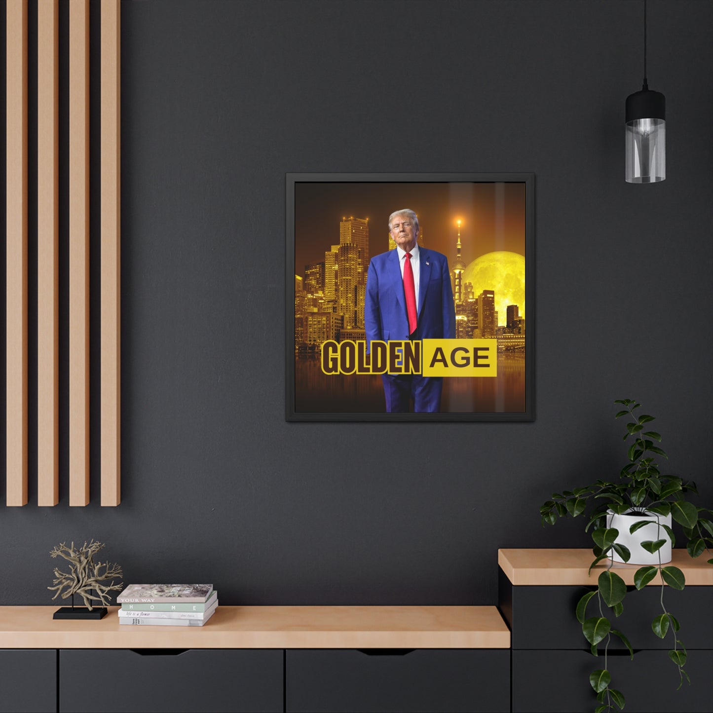 Trump Golden Age Framed Posters