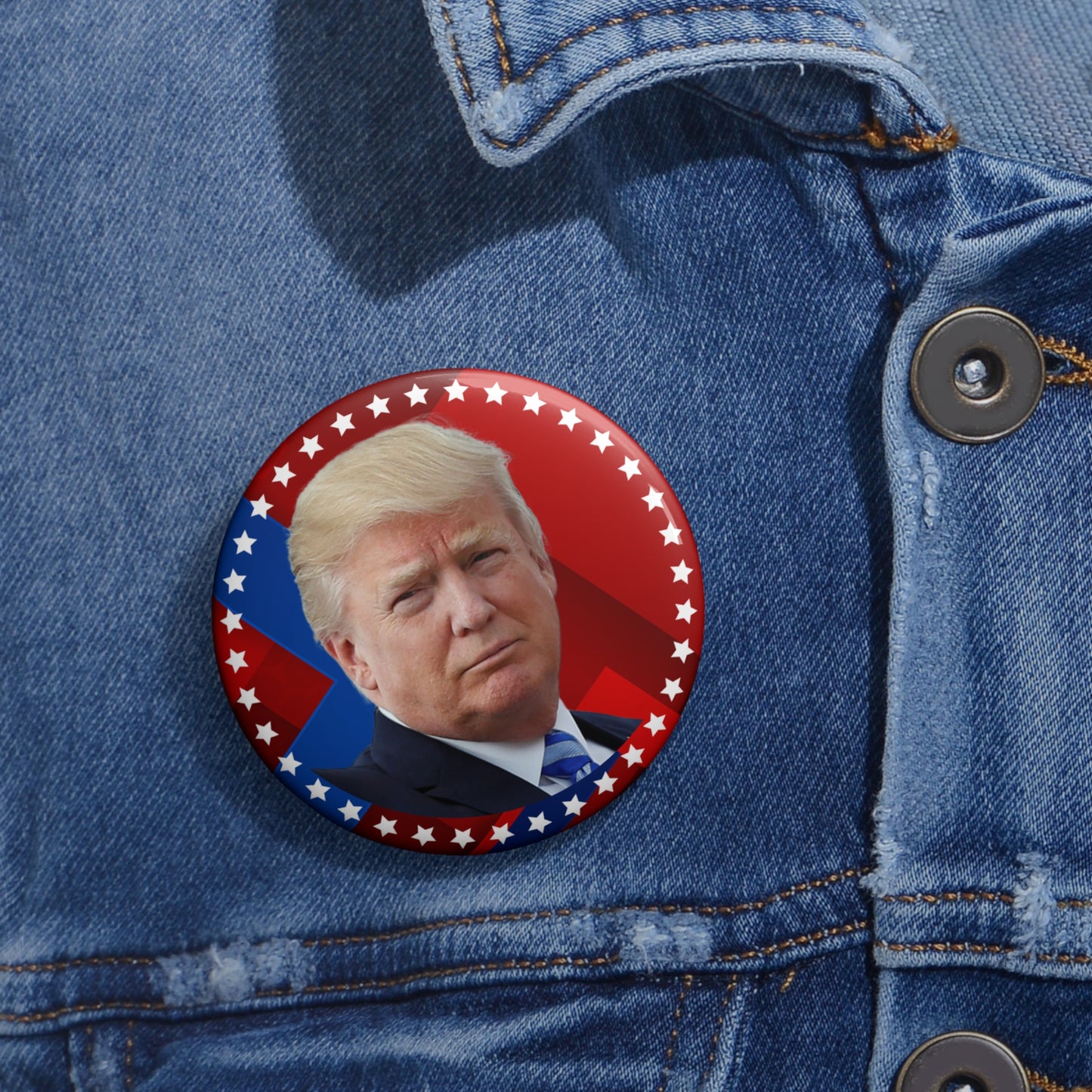 Proud Trump Supporter Pin Buttons