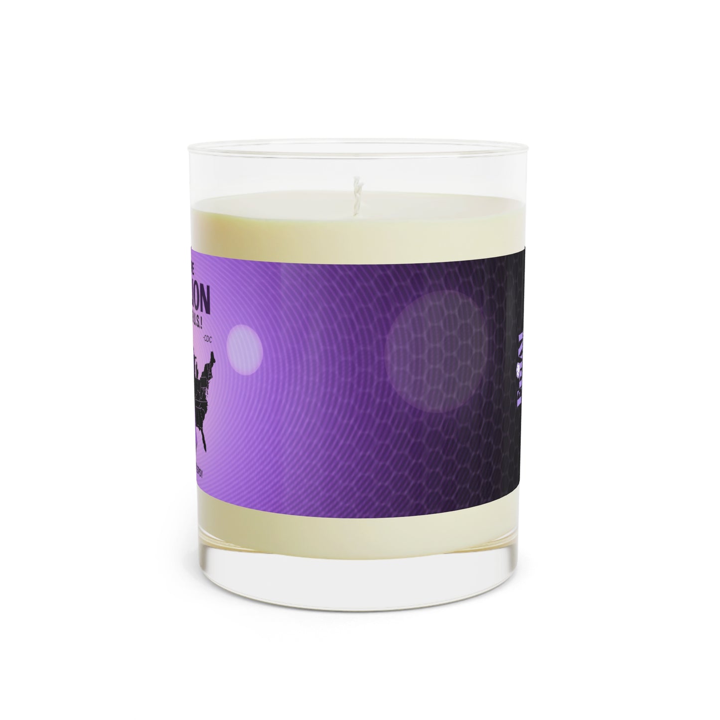 3 Million of Us Scented Candle - Full Glass, 11oz