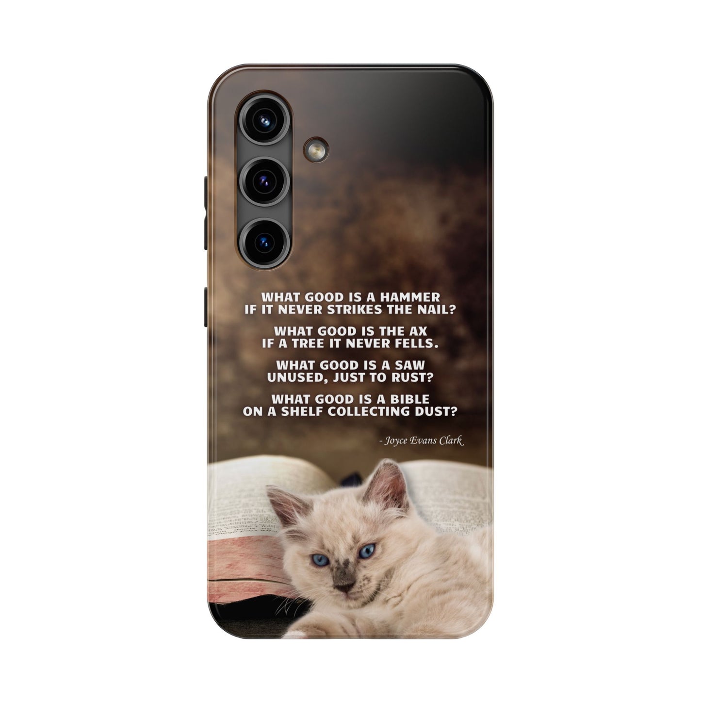 Dusty Bible Tough Phone Cases