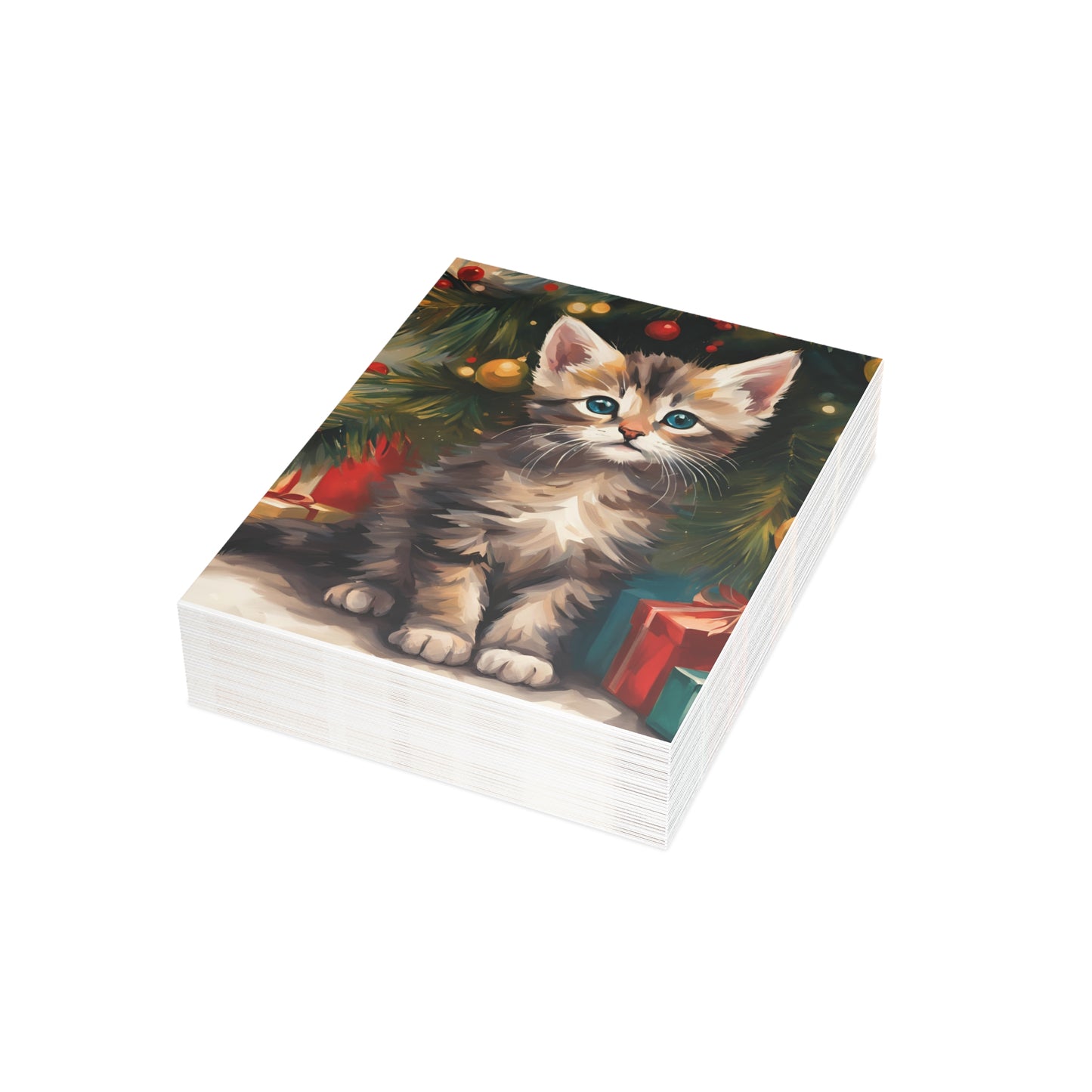 Kittenly Christmas Postcard Bundles (envelopes included)