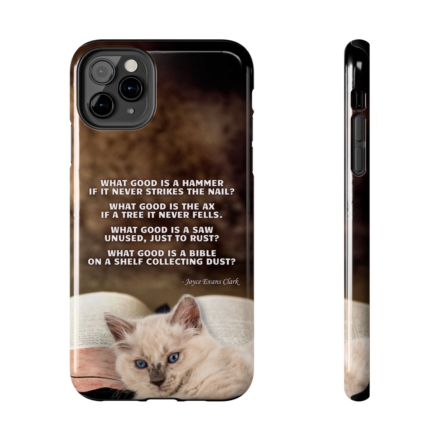 Dusty Bible Tough Phone Cases