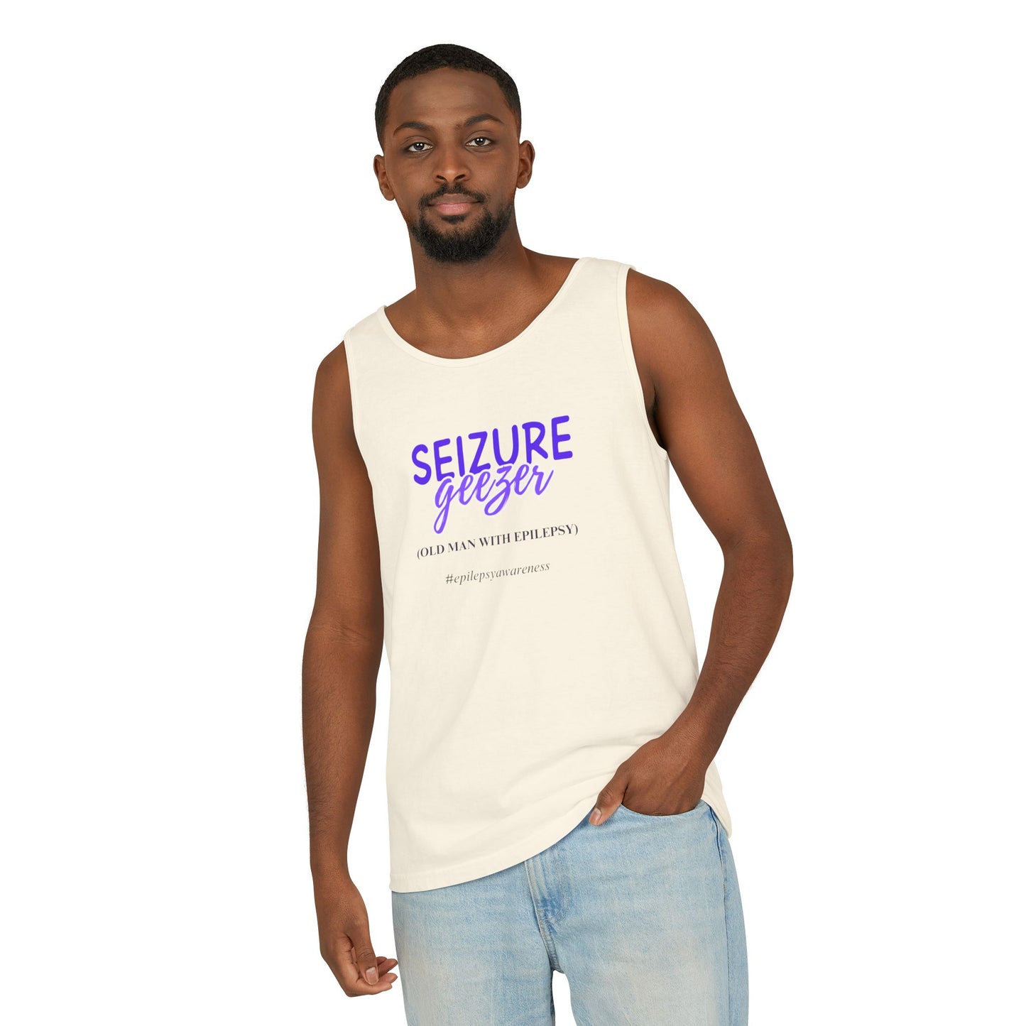 Seizure Awareness Tank Top for Men - Support Epilepsy Awareness