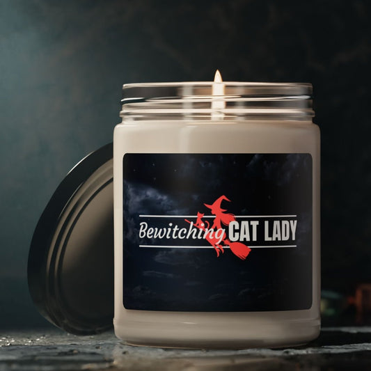 Bewitching Cat Lady Scented Soy Candle, 9oz