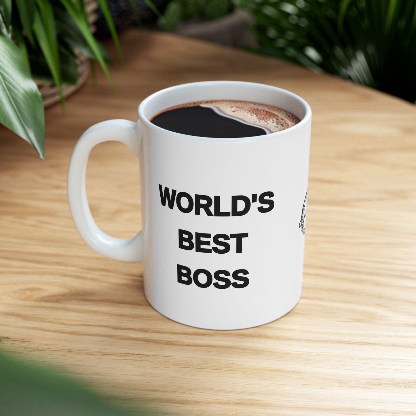 Trump: World's Best Boss Ceramic Mug, (11oz, 15oz)