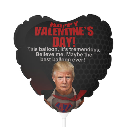 Trump Valentine's Day Balloon (Heart-shaped), 11"