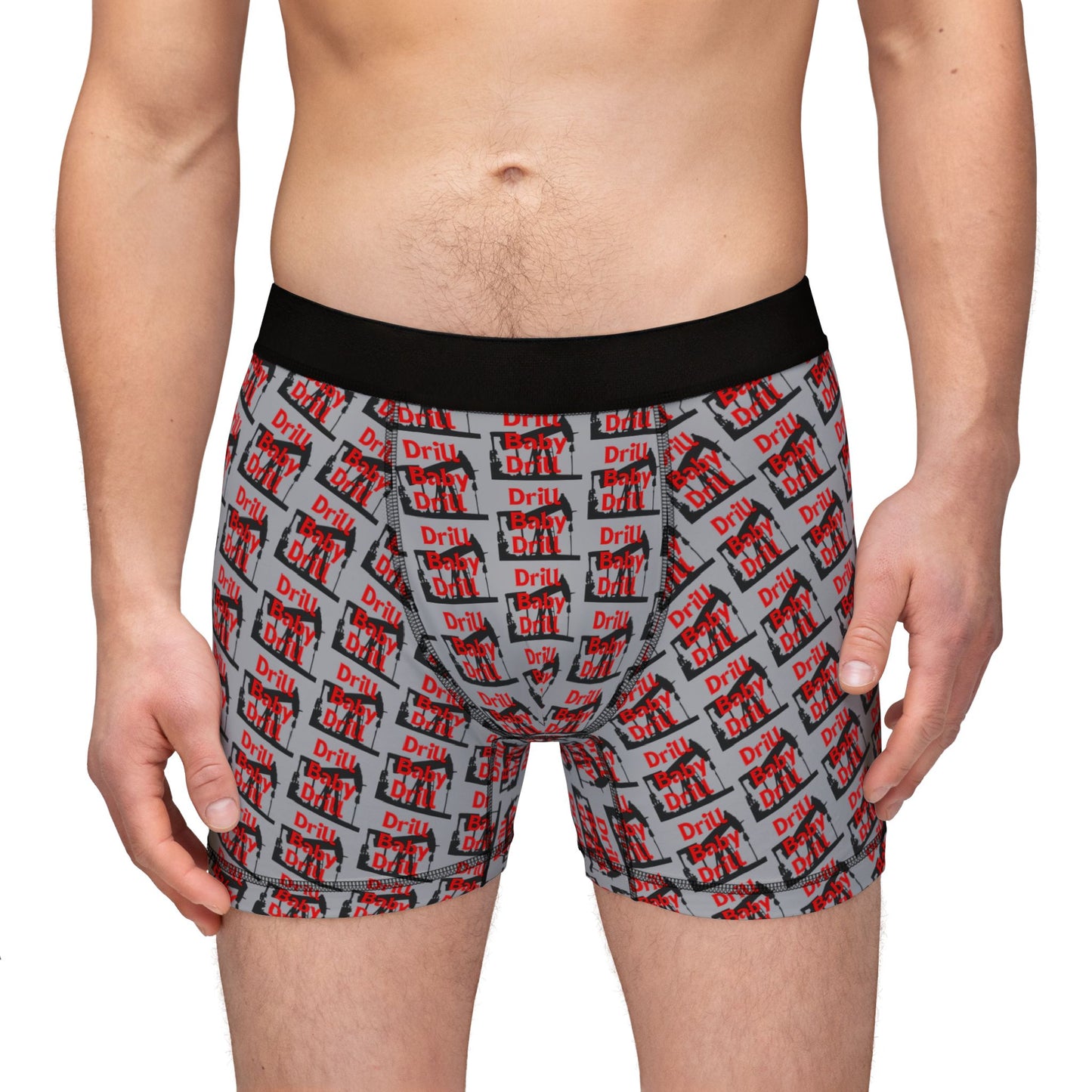 Drill Baby Drill (Trump) Men's Boxers