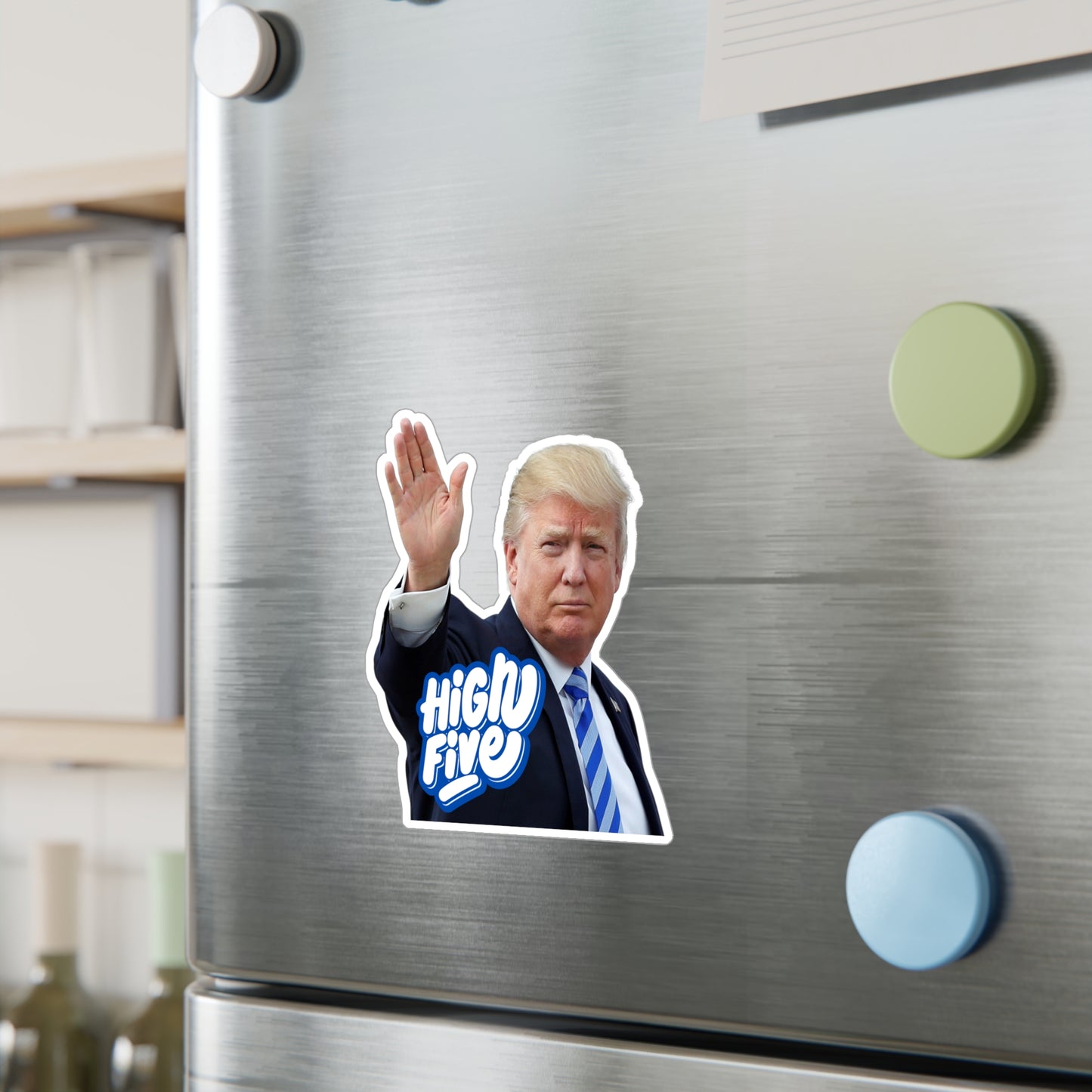 Trump High Five Kiss-Cut Vinyl Decals