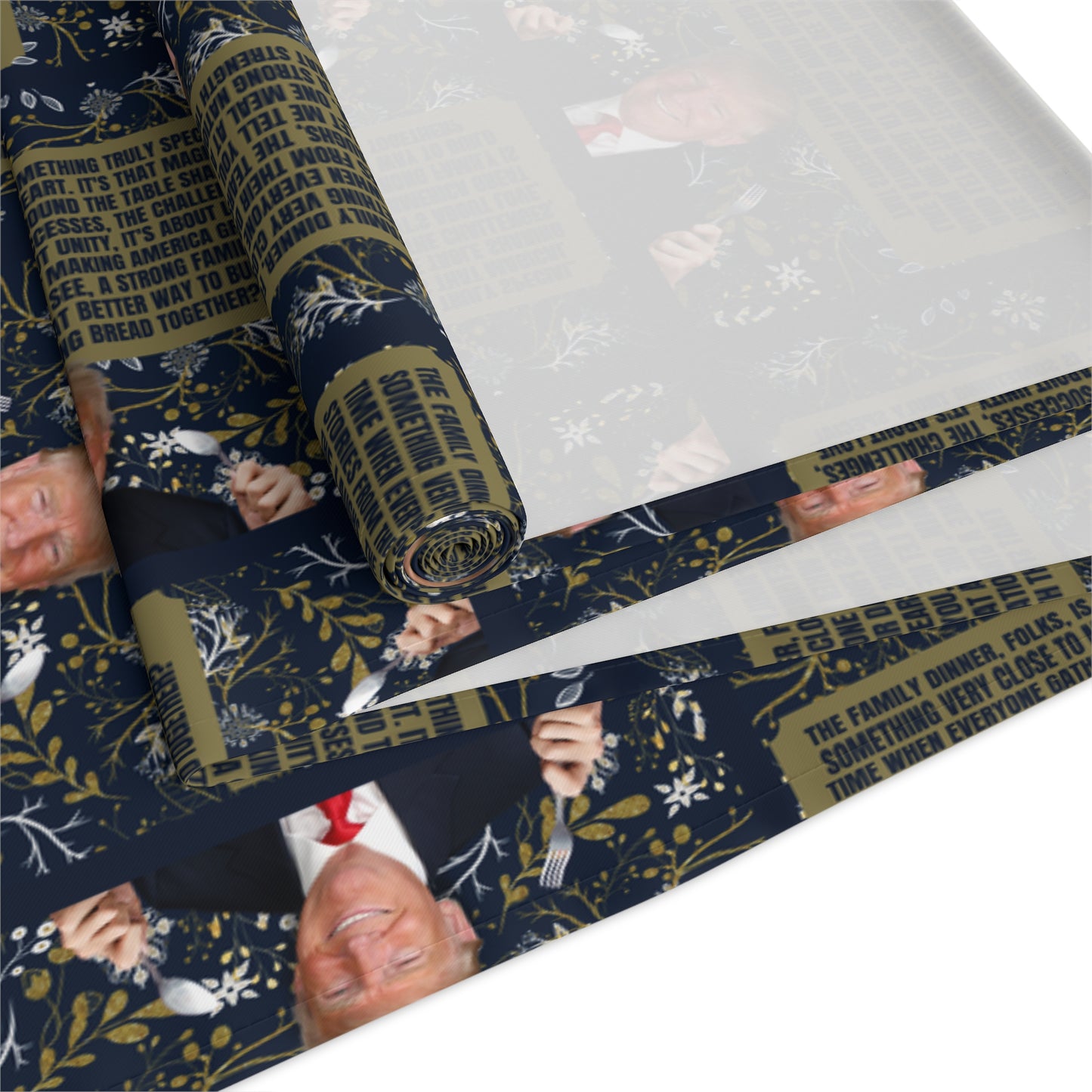 Trump Family Dinner Table Runner