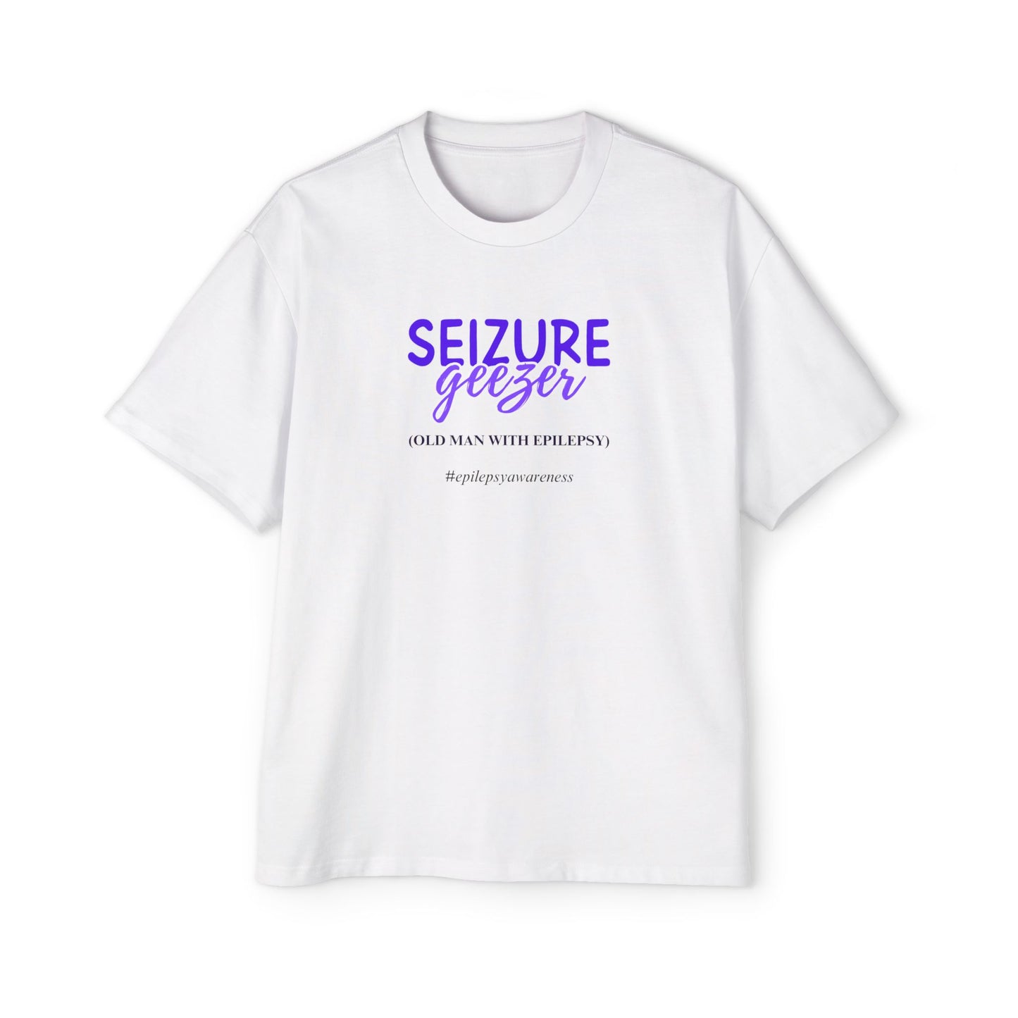 Seizure Awareness Oversized Tee for Seizure Geezers