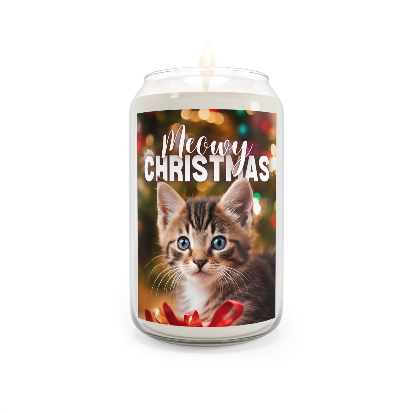 Kittenly Christmas Scented Candle, 13.75oz